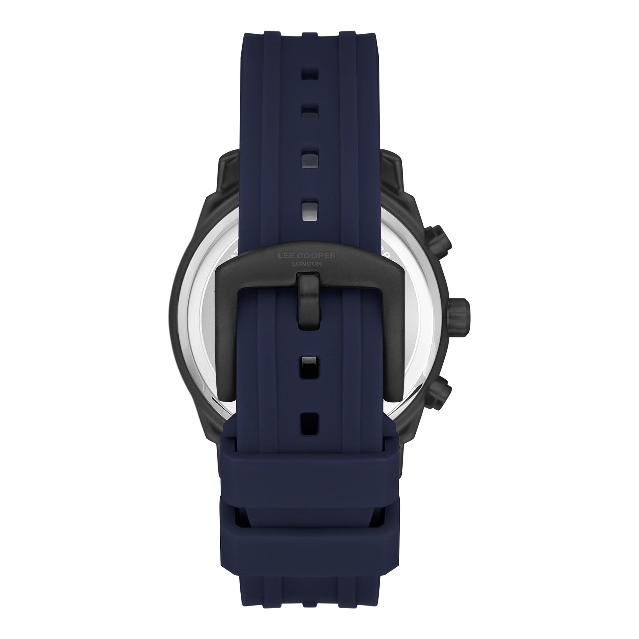  LC07428.699-ساعة كرونوغراف من لي كوبر بمينا أزرق غامق للرجال -men-watchesandjewellery-watches-image-3