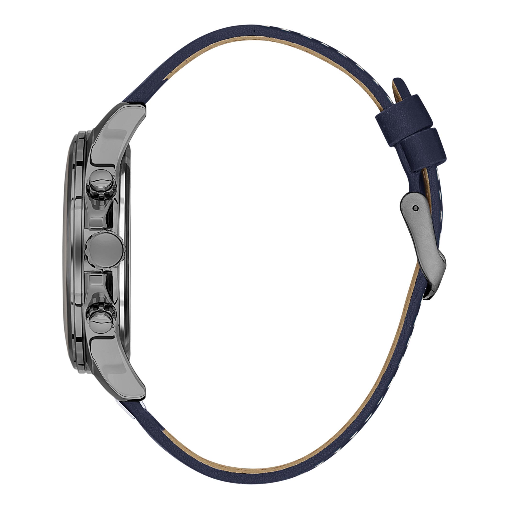  LC07425.069-ساعة كرونوغراف من لي كوبر بمينا أسود للرجال -men-watchesandjewellery-watches-image-2