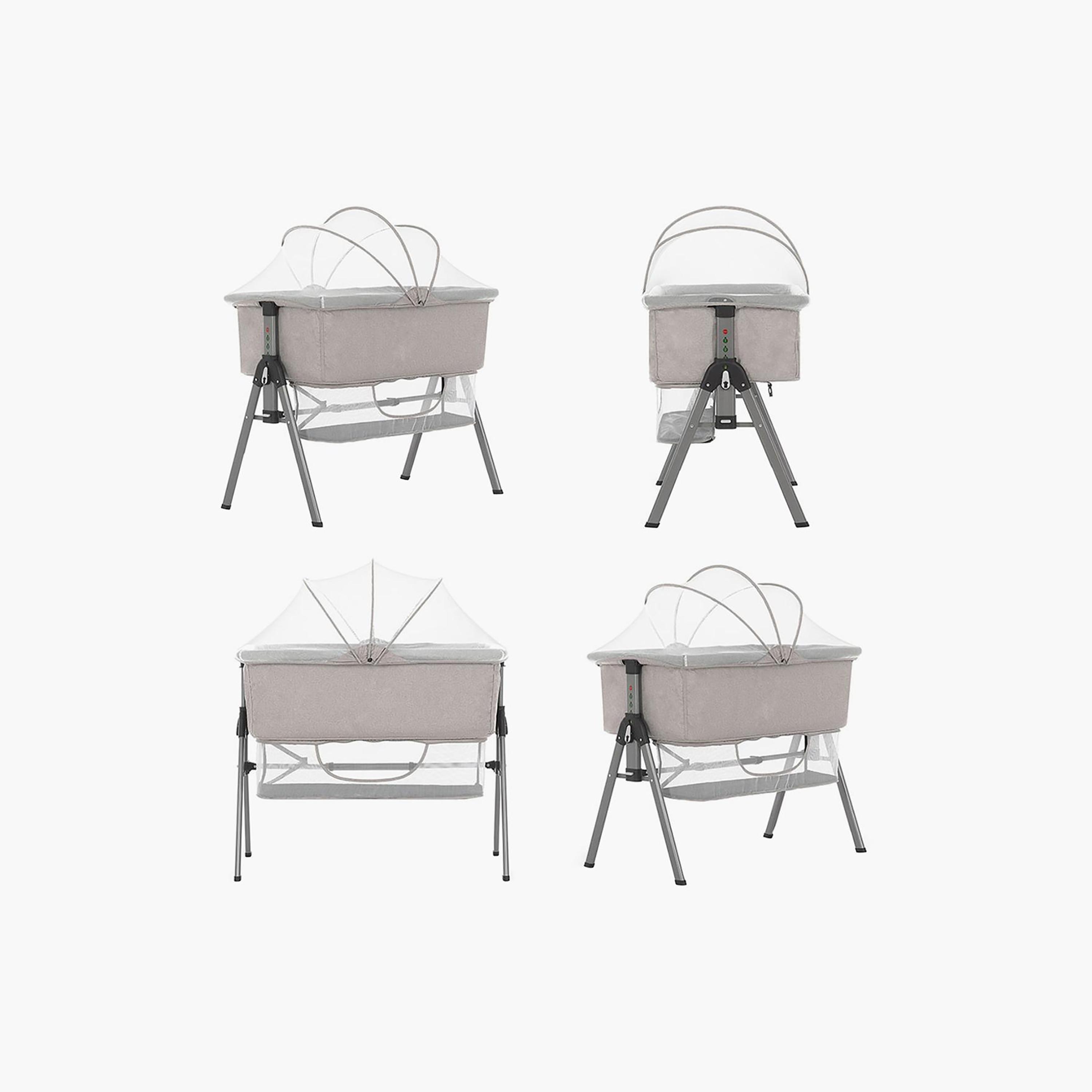 Dream on me lotus bassinet & bedside store sleeper in grey