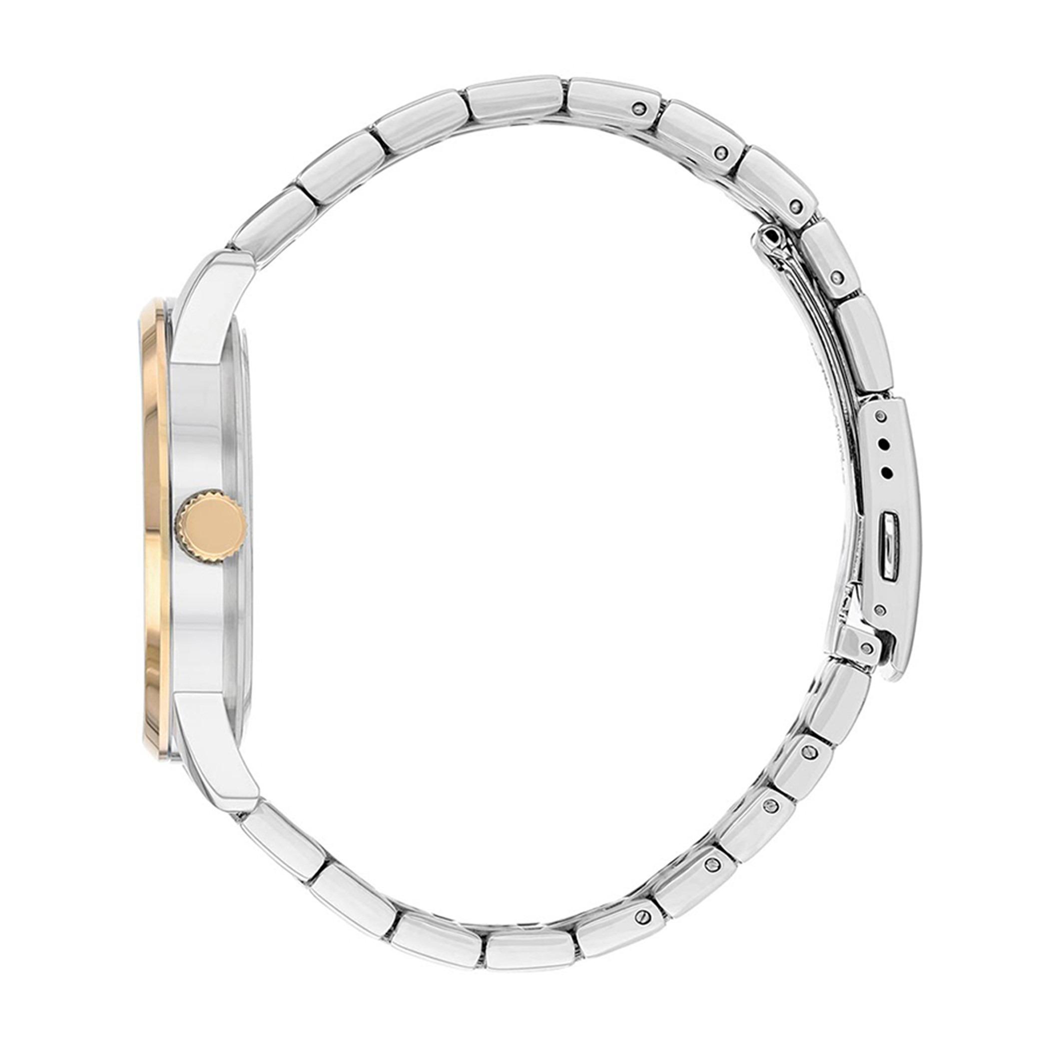  AK5006-58A-ساعة انالوج من سيتيزن كوارتز مونفاس للرجال بمينا فضي مع سوار فضي وذهبي وردي -men-watchesandjewellery-watches-image-2