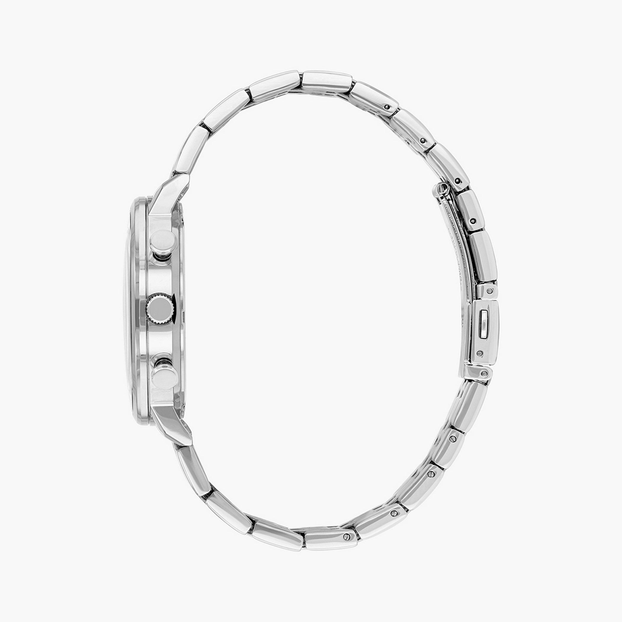  AN3610-71A-ساعة كرونوغراف من سيتيزن كوارتز للرجال بمينا فضي مع سوار فضي -men-watchesandjewellery-watches-image-2