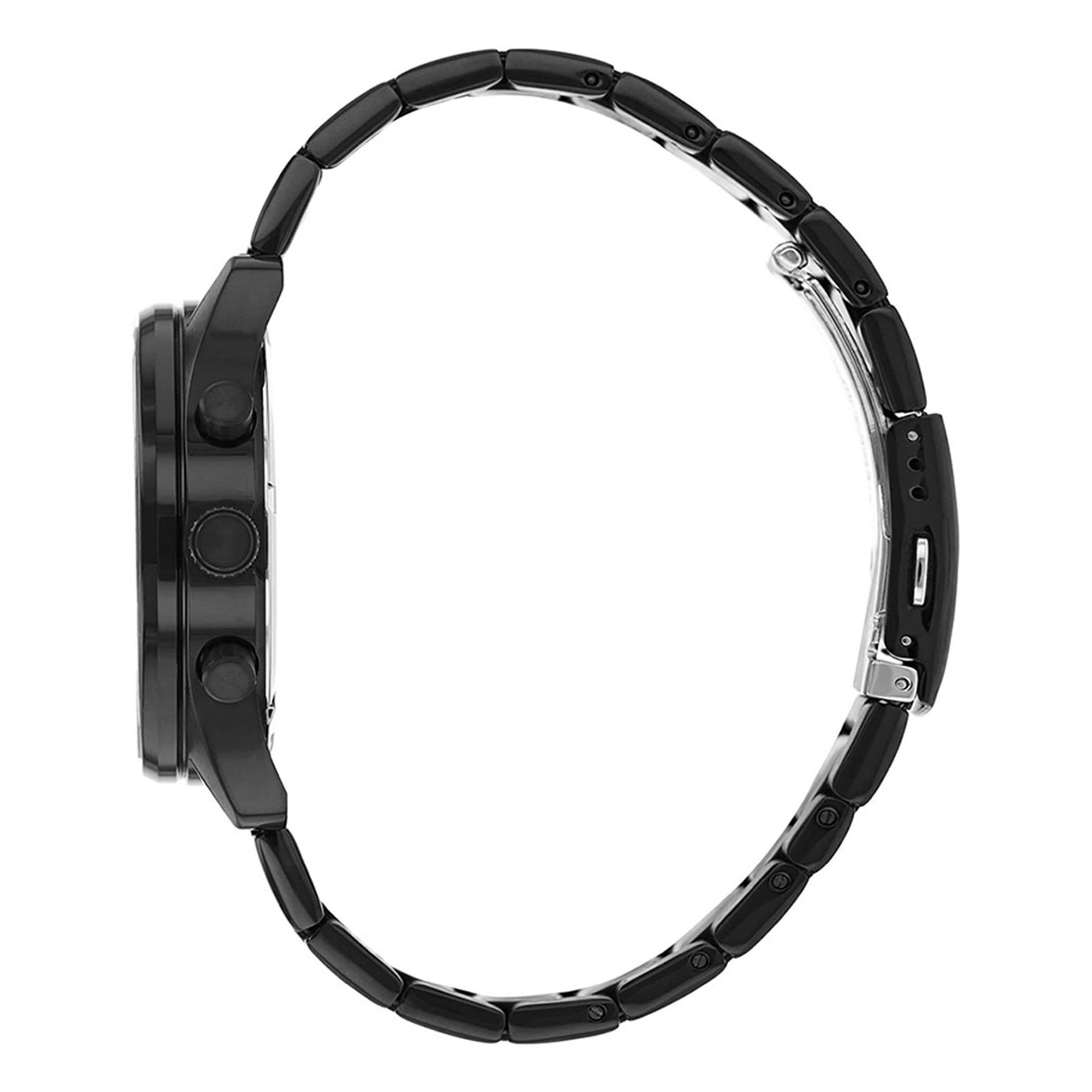  AN8195-58E-ساعة كرونوغراف من سيتيزن كوارتز للرجال بمينا اسود مع سوار اسود -men-watchesandjewellery-watches-image-2