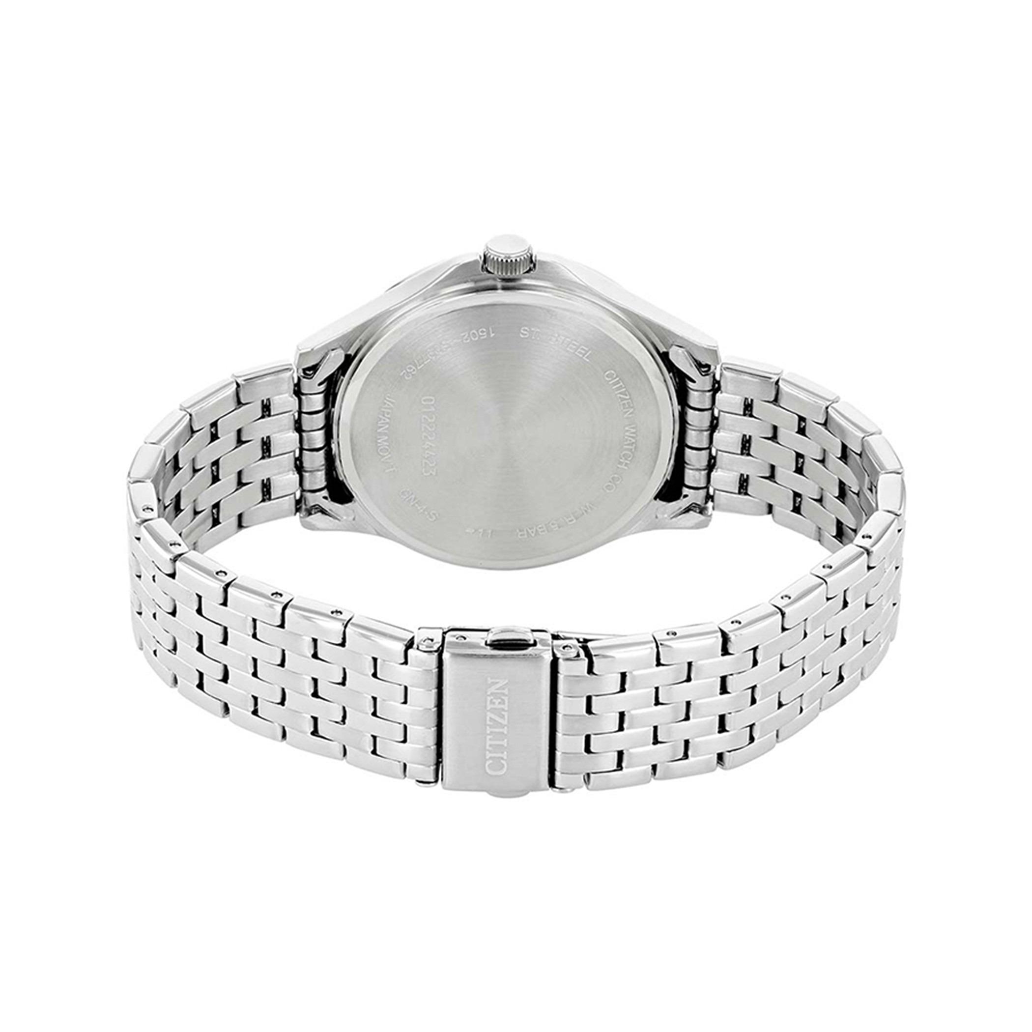  BF2020-51E-ساعة انالوج من سيتيزن كوارتز للرجال بمينا اسود مع سوار فضي -men-watchesandjewellery-watches-image-3