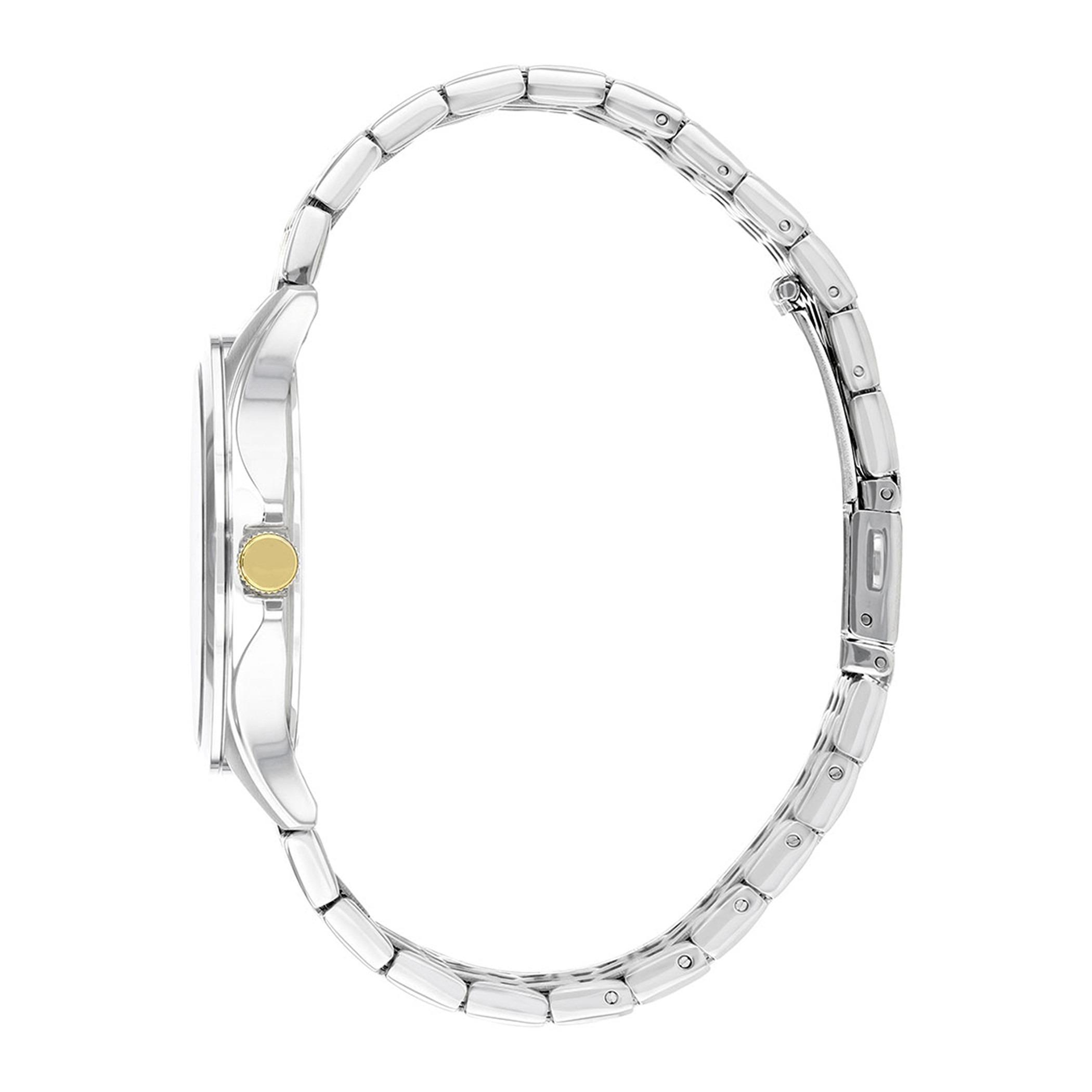  BF2024-50L-ساعة انالوج من سيتيزن كوارتز للرجال بمينا ابیض مع سوار فضي وذهبي -men-watchesandjewellery-watches-image-2