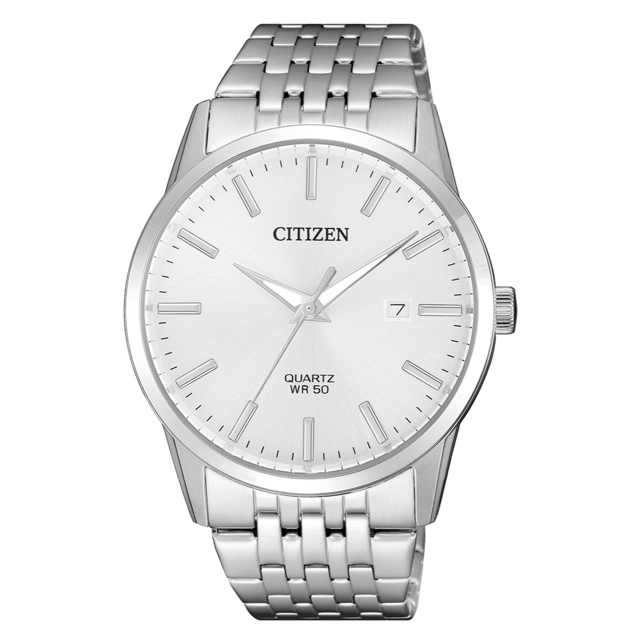  BI5000-87A-ساعة انالوج من سيتيزن كوارتز للرجال بمينا فضي مع سوار فضي -men-watchesandjewellery-watches-image-1
