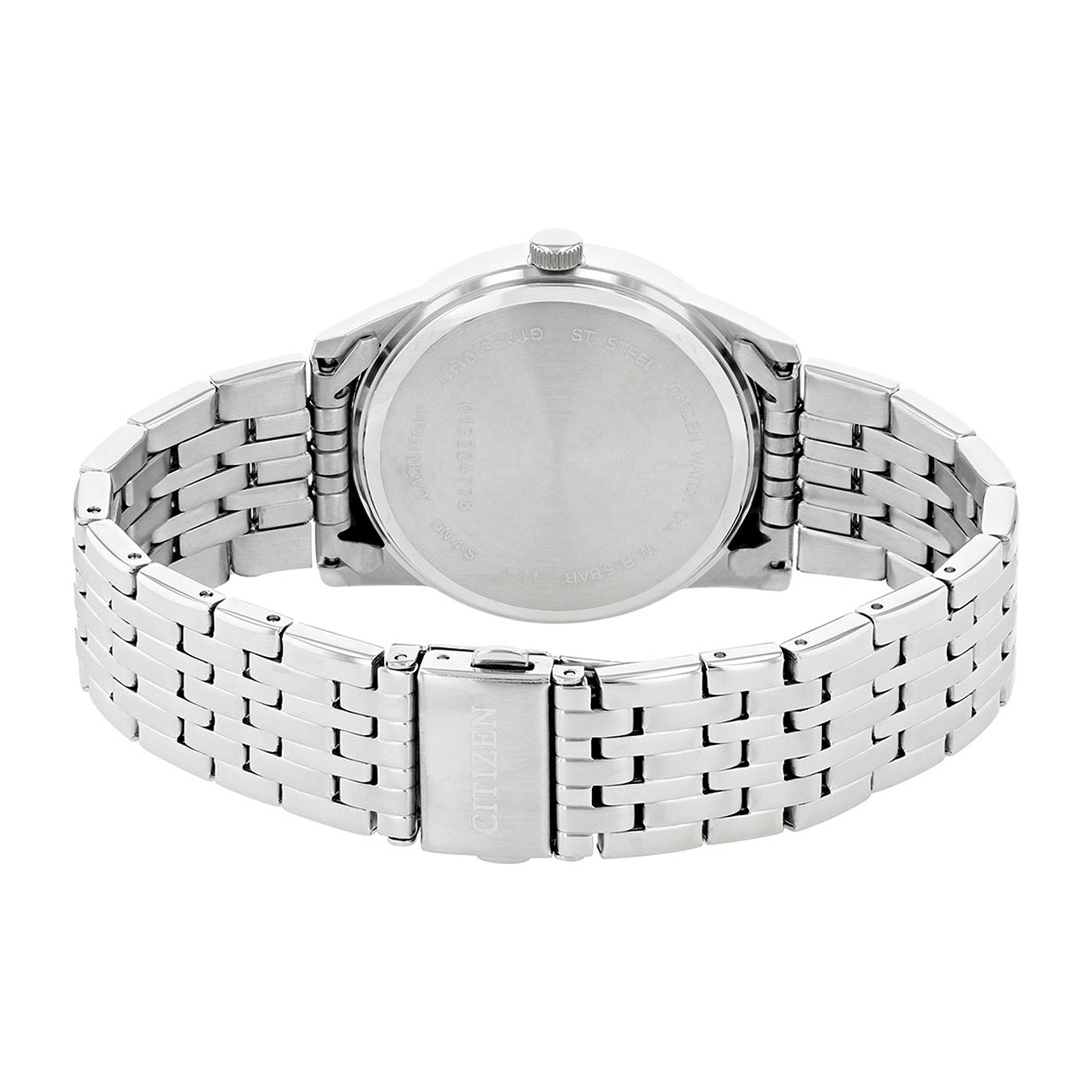  BI5000-87A-ساعة انالوج من سيتيزن كوارتز للرجال بمينا فضي مع سوار فضي -men-watchesandjewellery-watches-image-3
