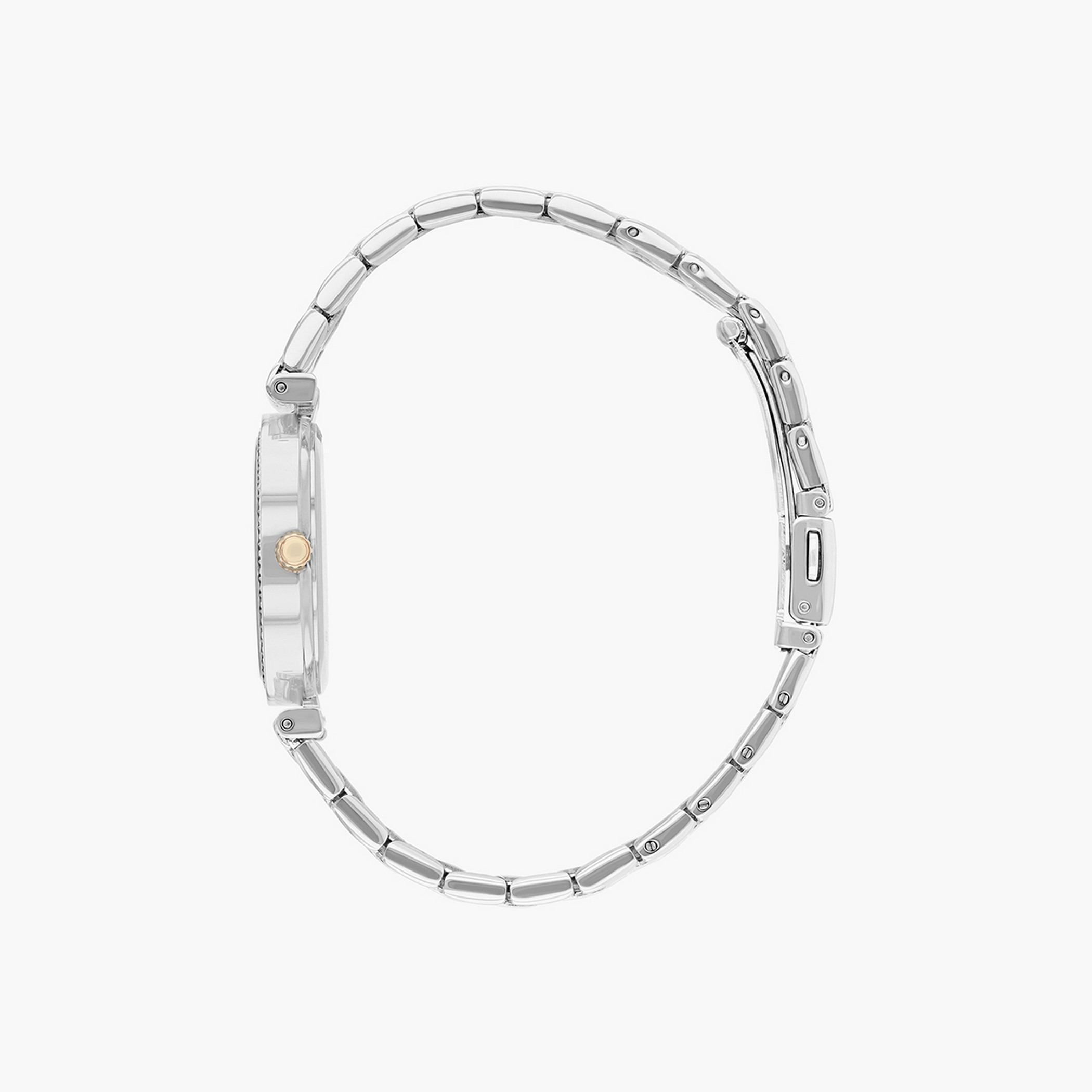Citizen Quartz Women Pink Dial Analog Watch with Silver & Rose Gold Strap - ER0218-53X-women-watchesandjewellery-watches-image-2