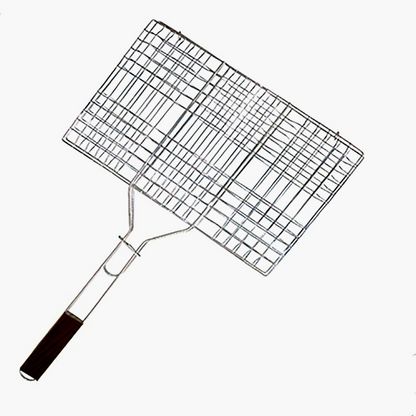 Feast Barbeque Grill Rack with Wooden Handle - 2x60x45.5 cms