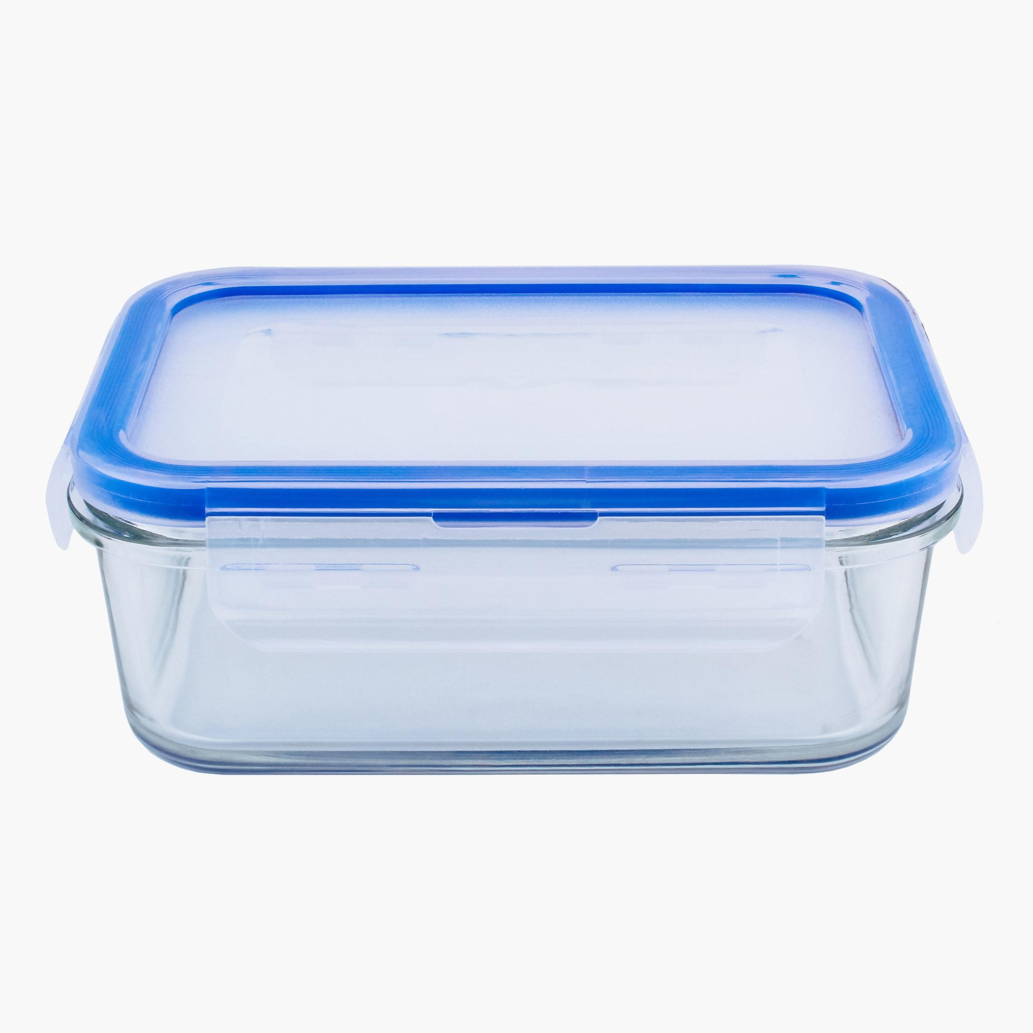 Feast Glass Rectangular Food Storage Container - 500 ml-hbxhomeware-kitchenware-containersandjars-image-2