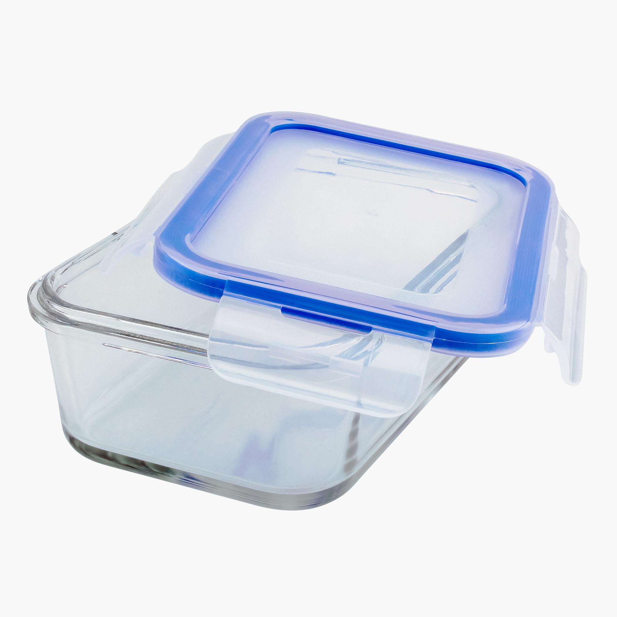 Feast Glass Rectangular Food Storage Container - 500 ml-hbxhomeware-kitchenware-containersandjars-image-4