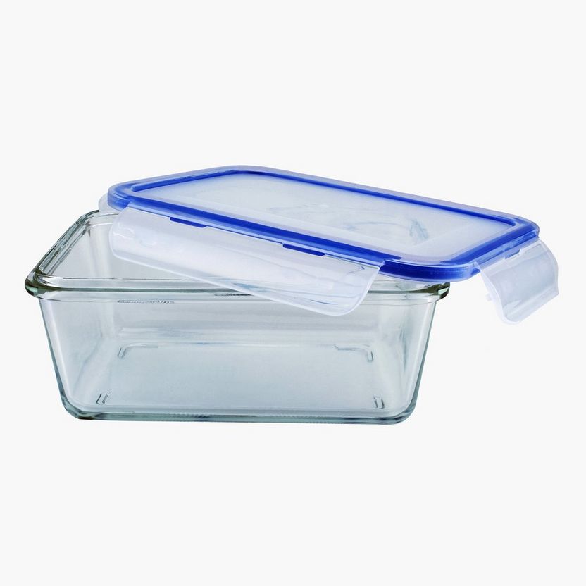 Feast Glass Rectangular Food Storage Container - 1.6 L-Containers & Jars-image-2