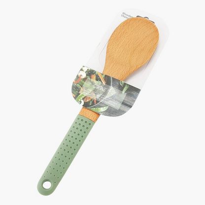 Feast Birchwood Solid Spoon - 30x7x1.5 cms