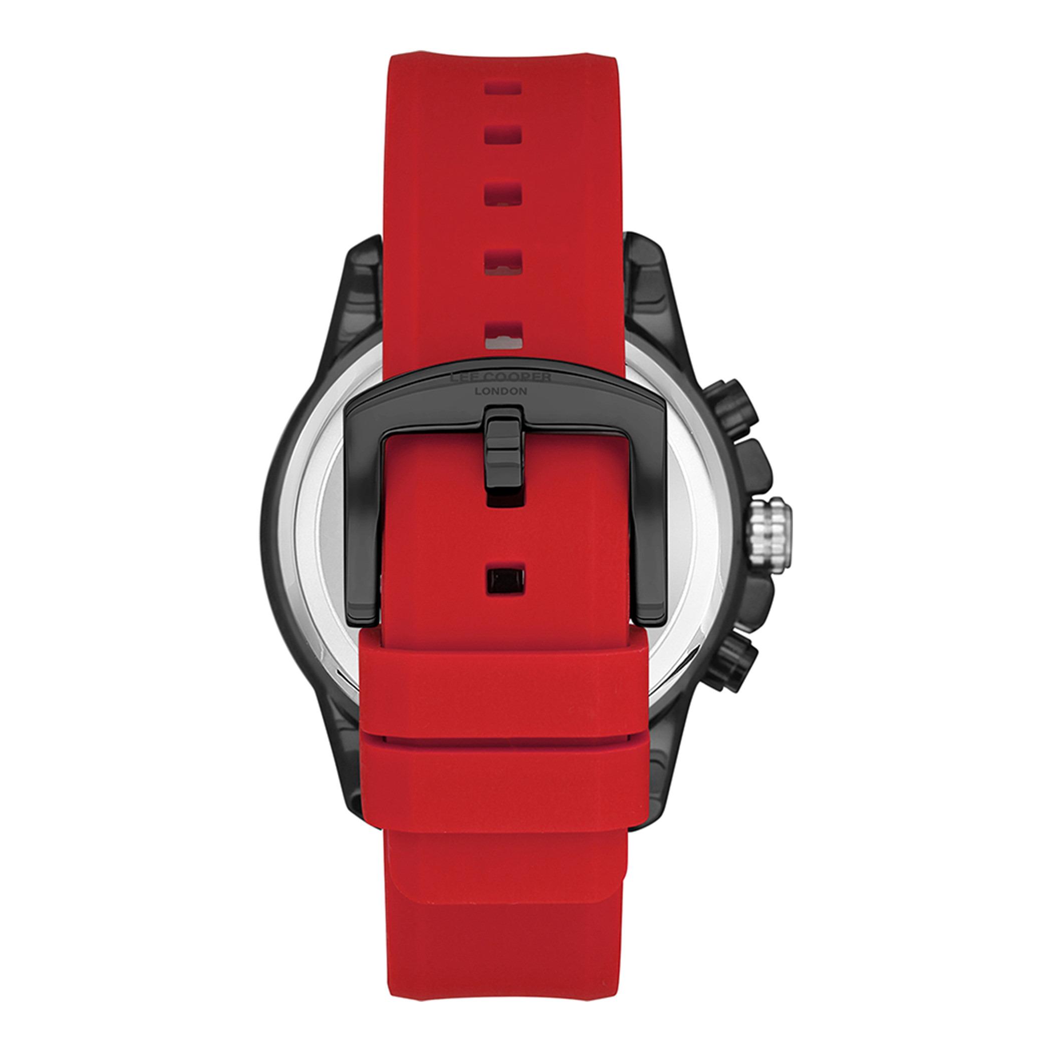  LC07423.658-ساعة كرونوغراف من لي كوبر بمينا أسود للرجال -men-watchesandjewellery-watches-image-3