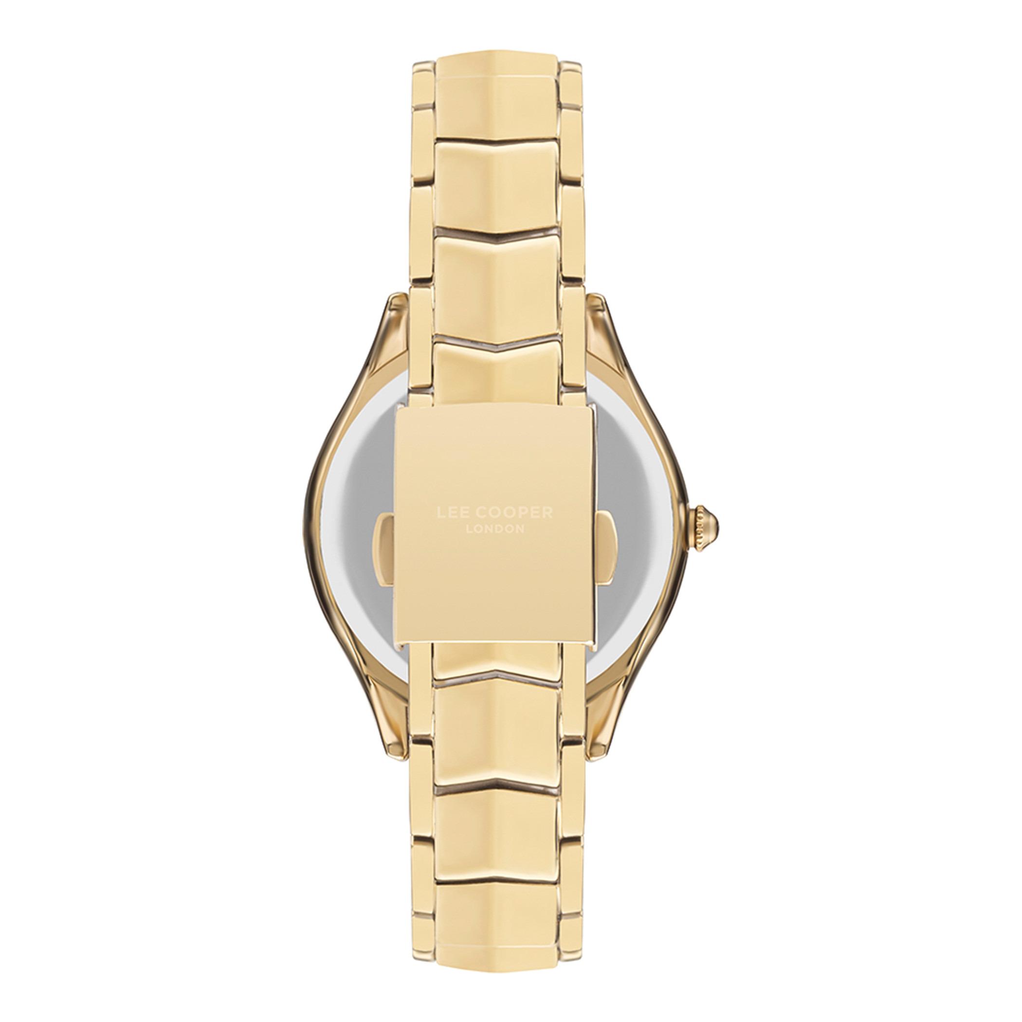  LC07393.110-ساعة أنالوج من لي كوبر بمينا ذهبي للنساء -men-watchesandjewellery-watches-image-3