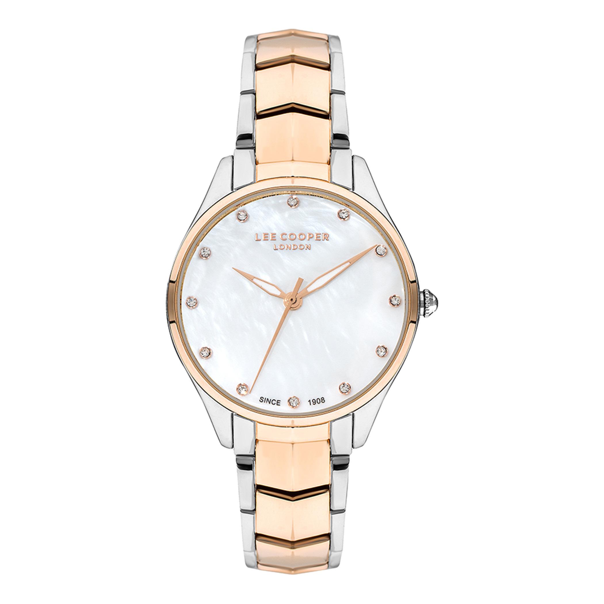  LC07393.520-ساعة أنالوج من لي كوبر بمينا أم لؤلؤة للنساء -women-watchesandjewellery-watches-image-1
