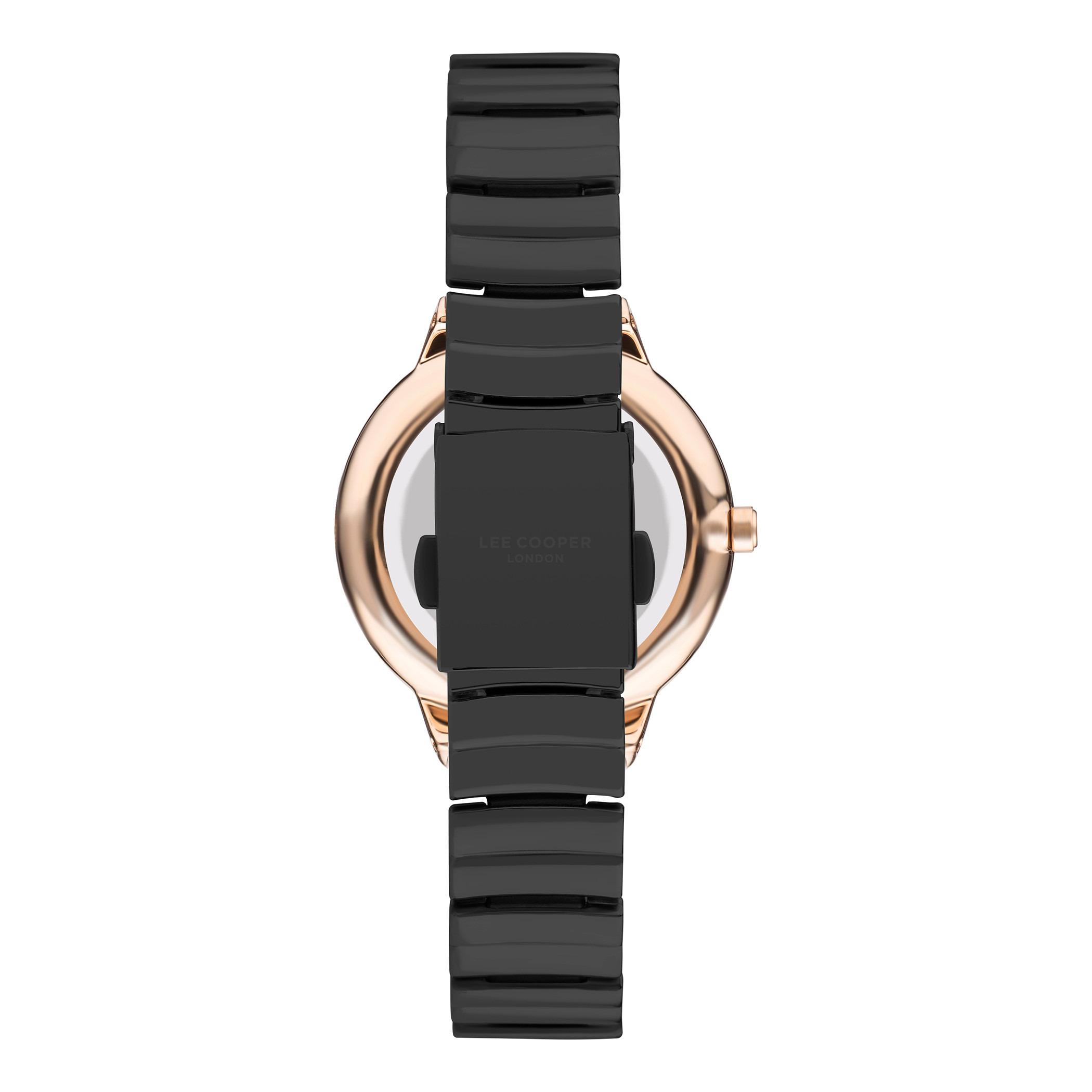  LC07342.430-ساعة أنالوج من لي كوبر بمينا أسود للنساء -women-watchesandjewellery-watches-image-3