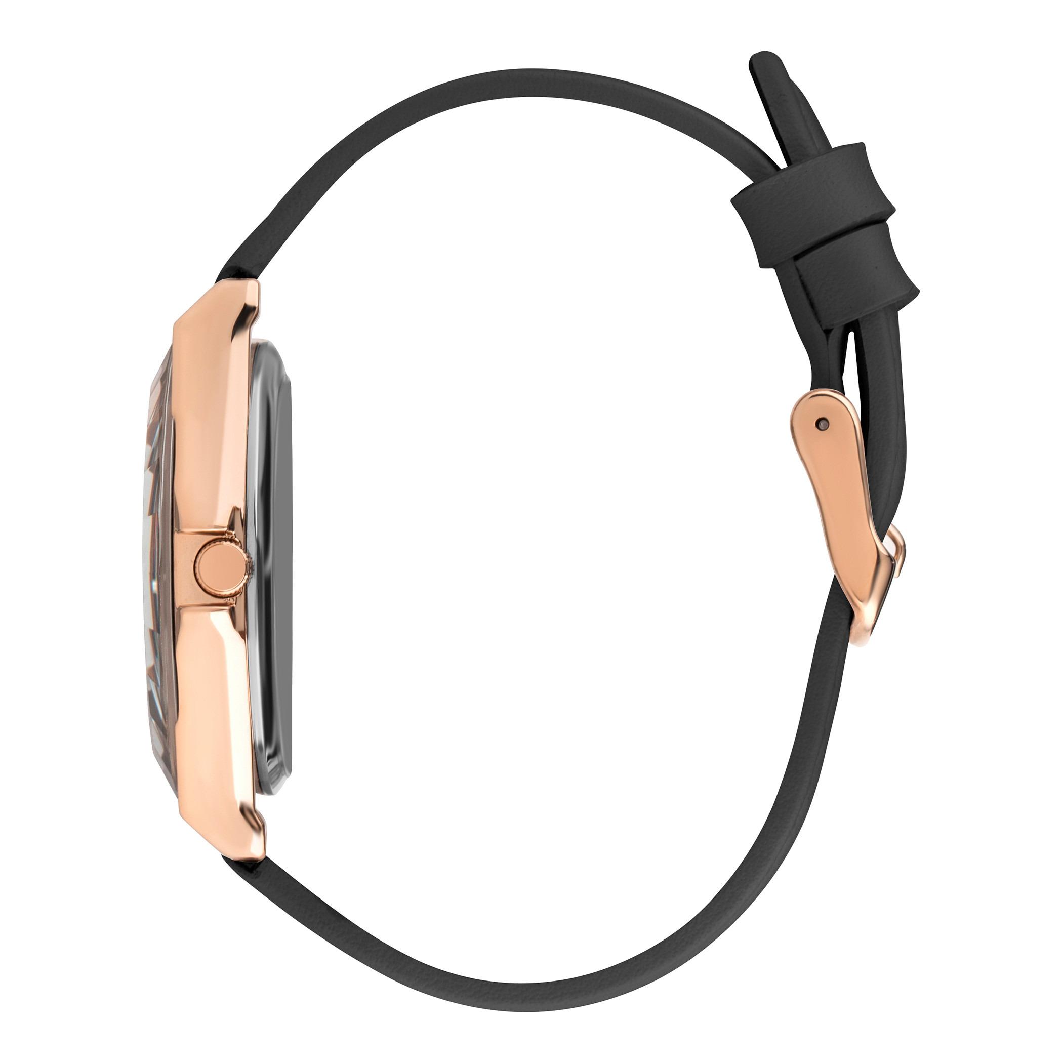  LC07347.451-ساعة أنالوج من لي كوبر بمينا أسود للنساء -women-watchesandjewellery-watches-image-2