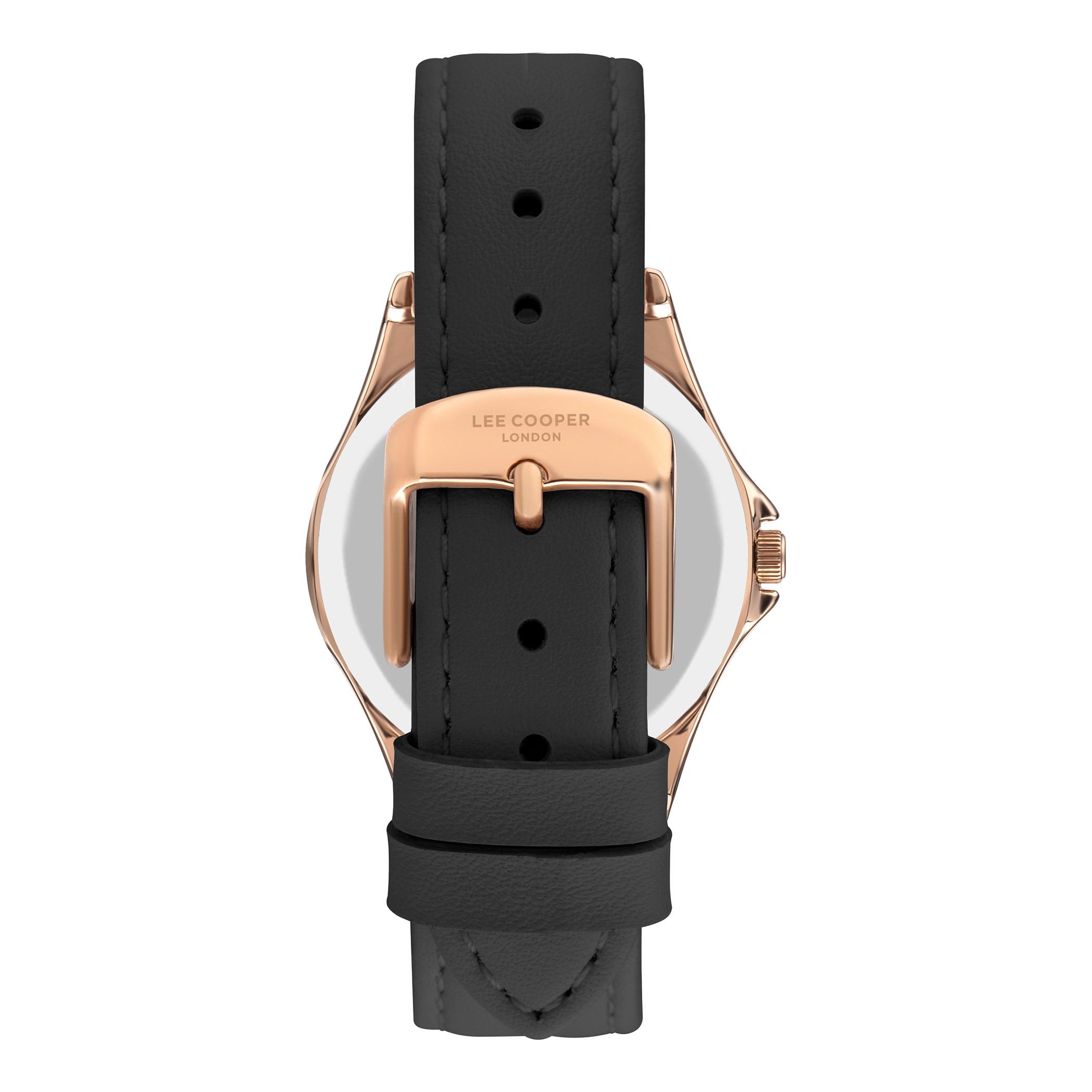  LC07347.451-ساعة أنالوج من لي كوبر بمينا أسود للنساء -women-watchesandjewellery-watches-image-3