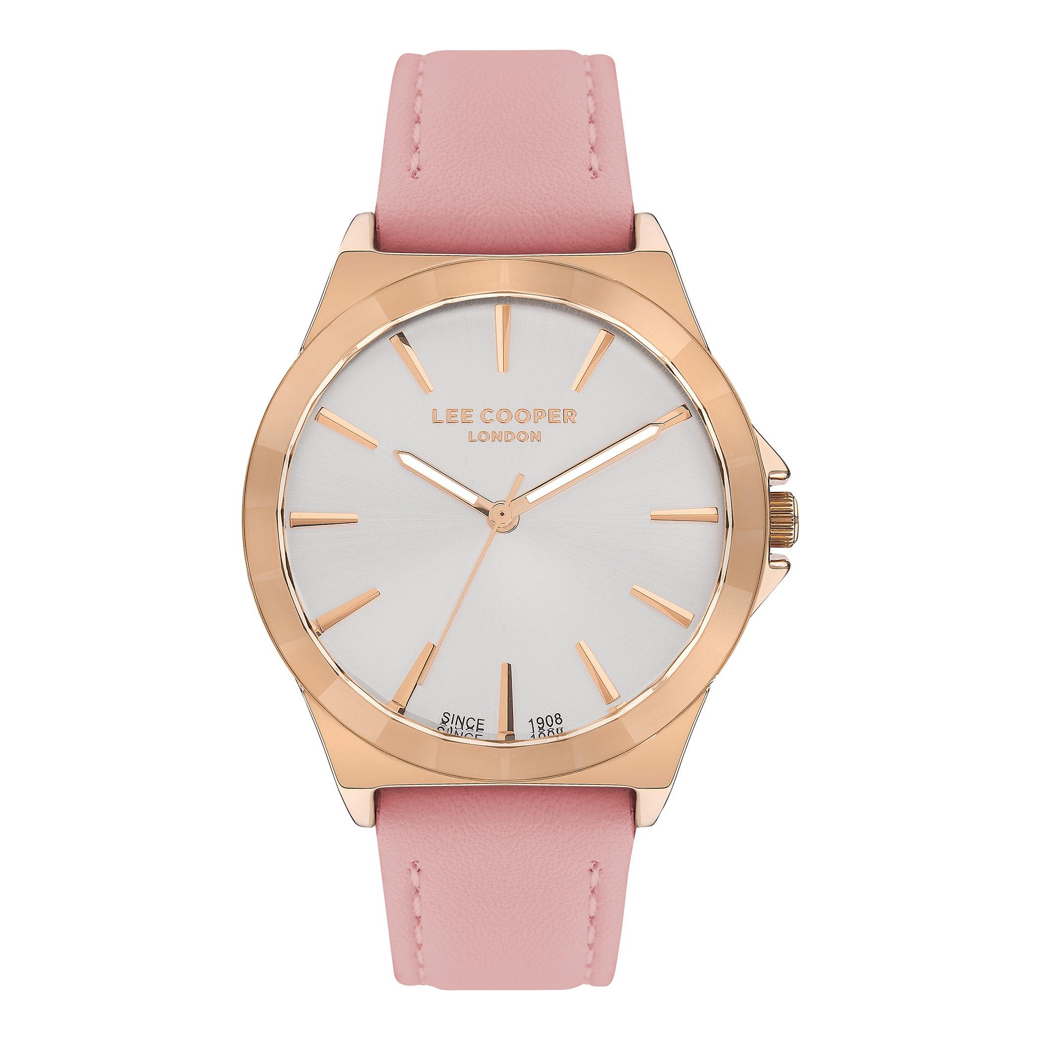  LC07347.438-ساعة أنالوج من لي كوبر بمينا فضي للنساء -women-watchesandjewellery-watches-image-1