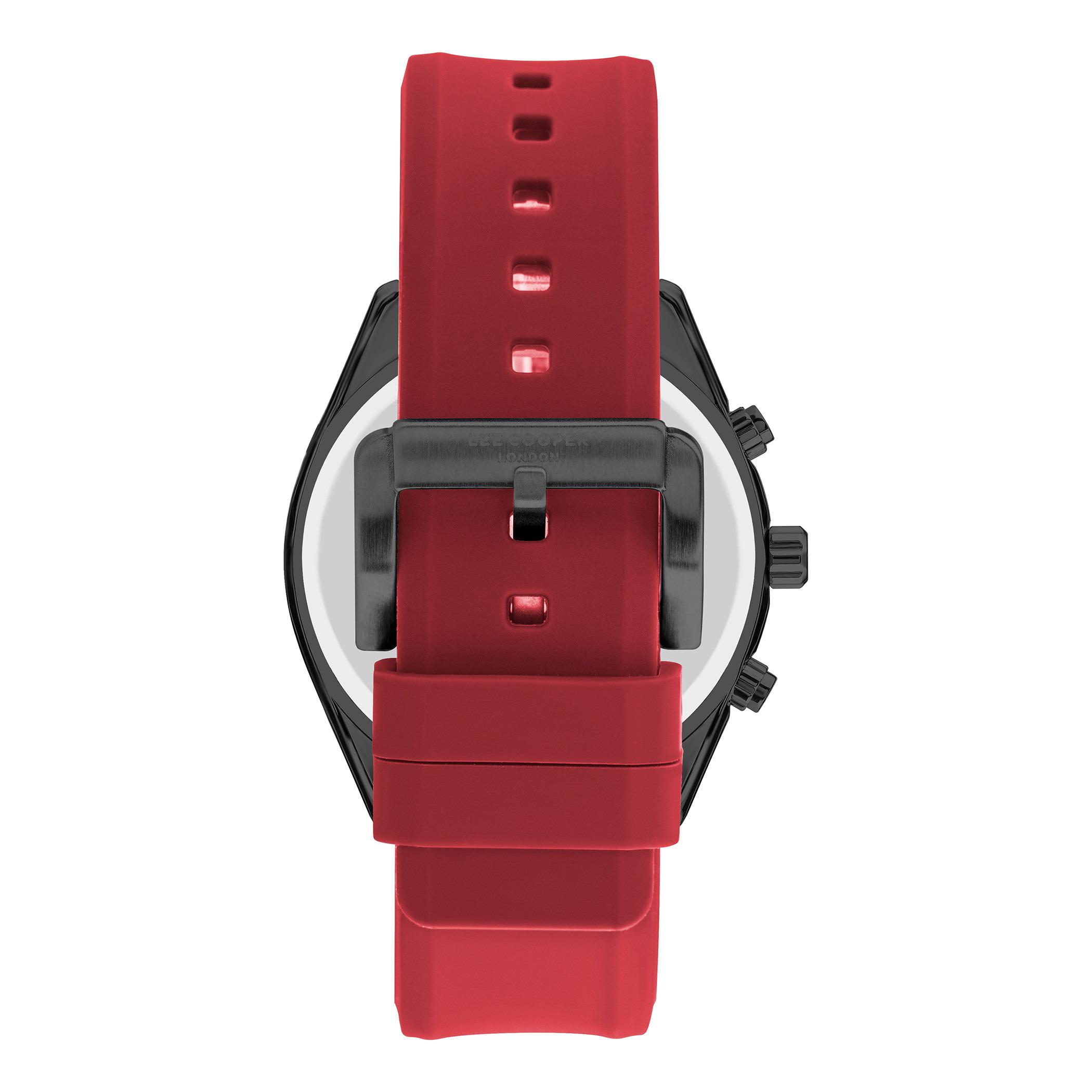  LC07350.058-ساعة كرونوغراف من لي كوبر بمينا أسود للرجال -men-watchesandjewellery-watches-image-3