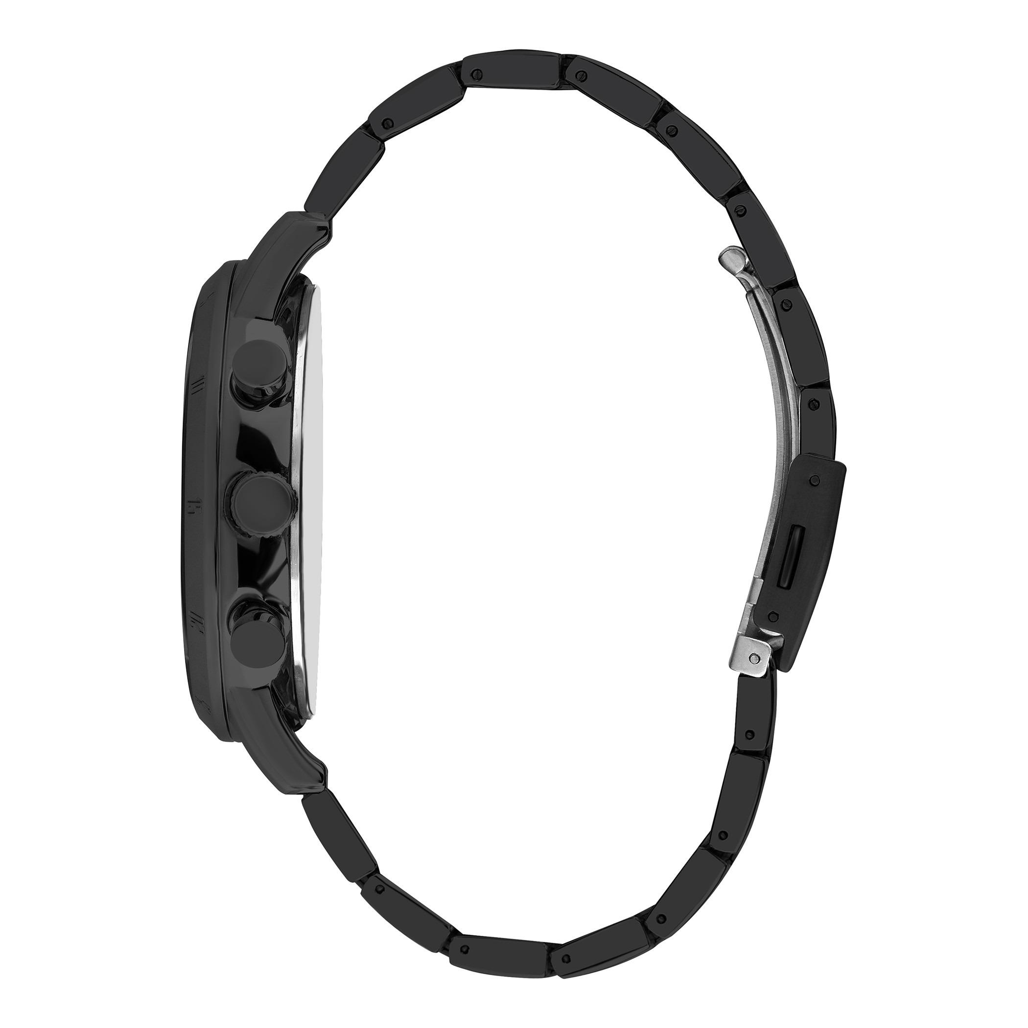  LC07357.660-ساعة كرونوغراف من لي كوبر بمينا غون ميتال للرجال -men-watchesandjewellery-watches-image-2