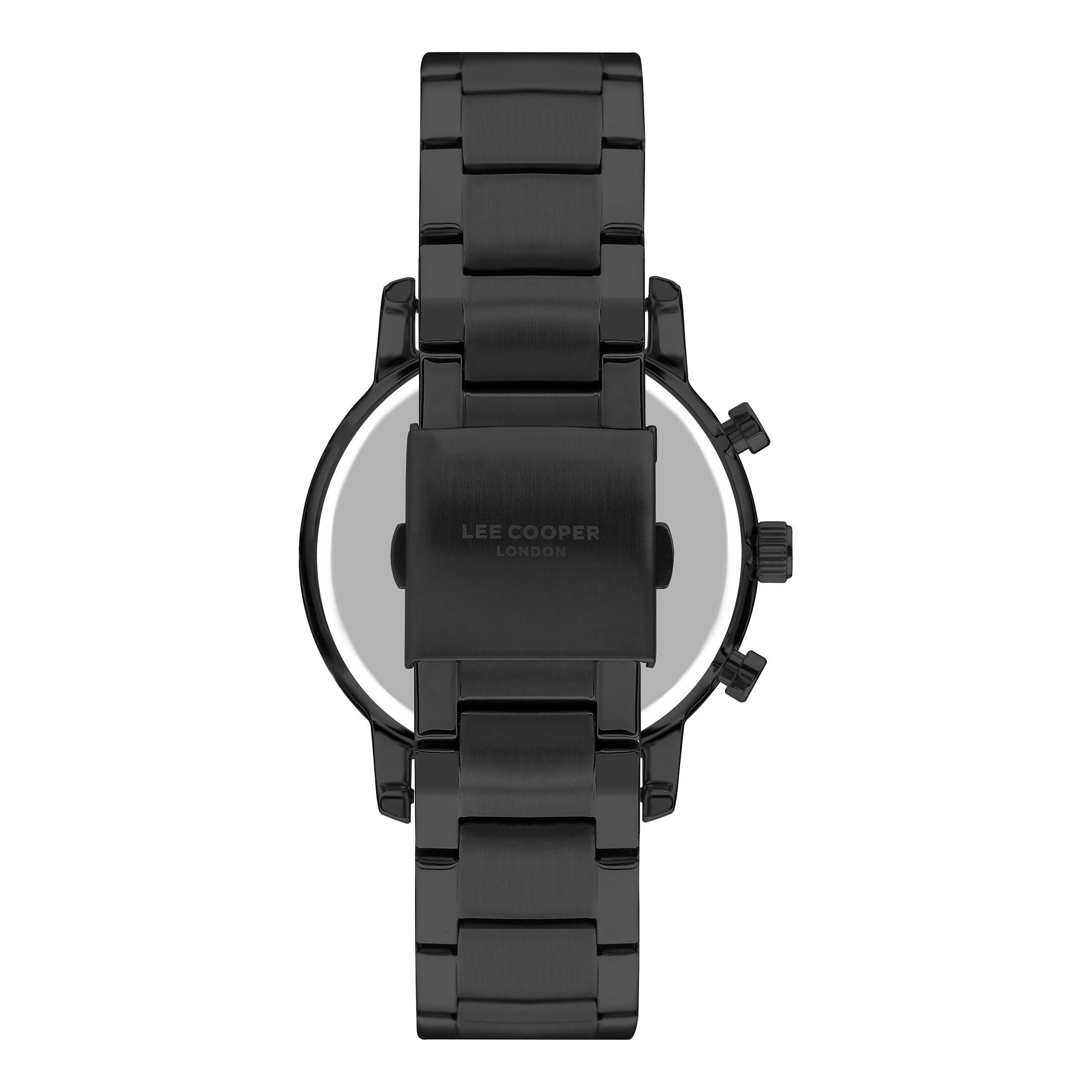  LC07357.660-ساعة كرونوغراف من لي كوبر بمينا غون ميتال للرجال -men-watchesandjewellery-watches-image-3