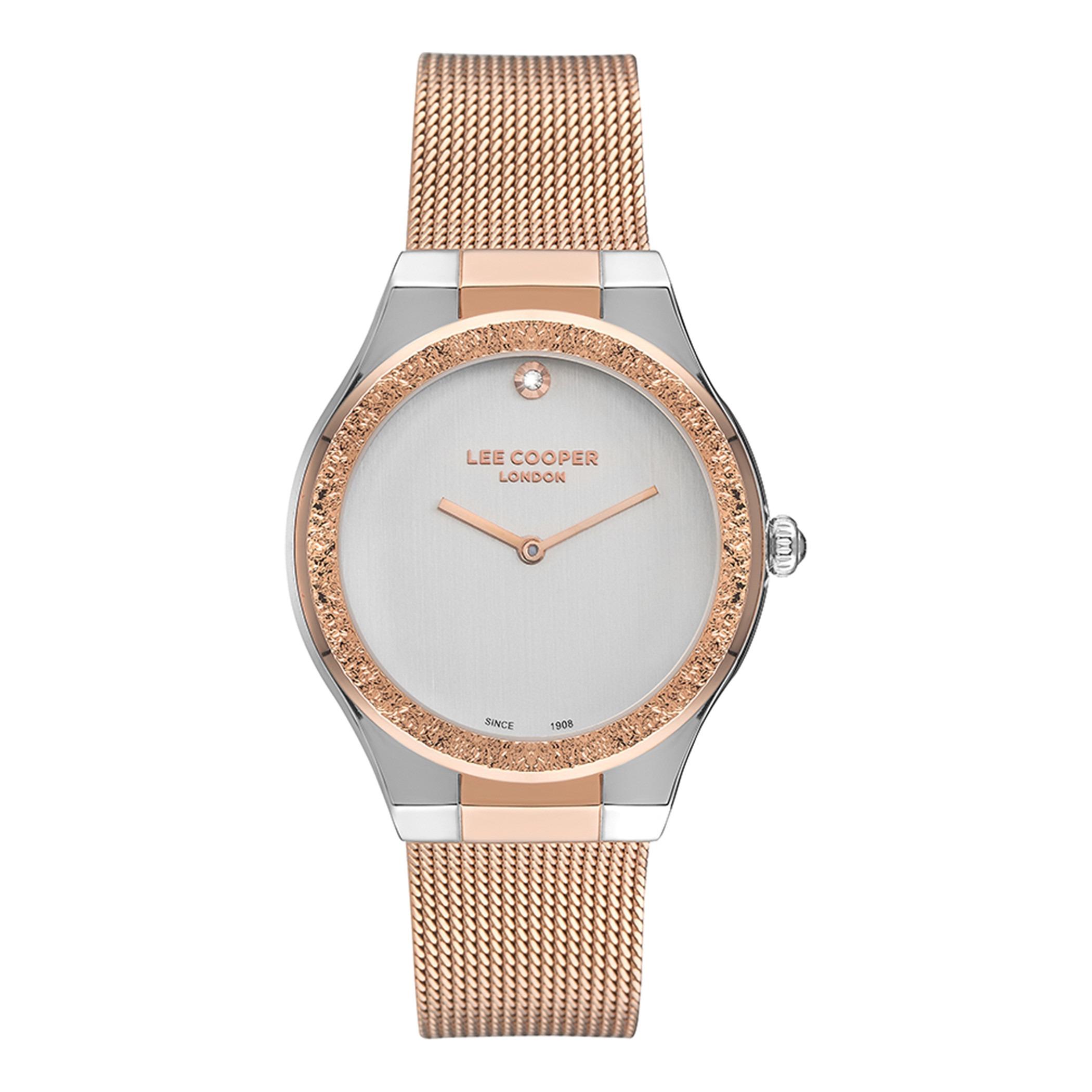  LC07407.530-ساعة أنالوج من لي كوبر بمينا فضي للنساء -women-watchesandjewellery-watches-image-1