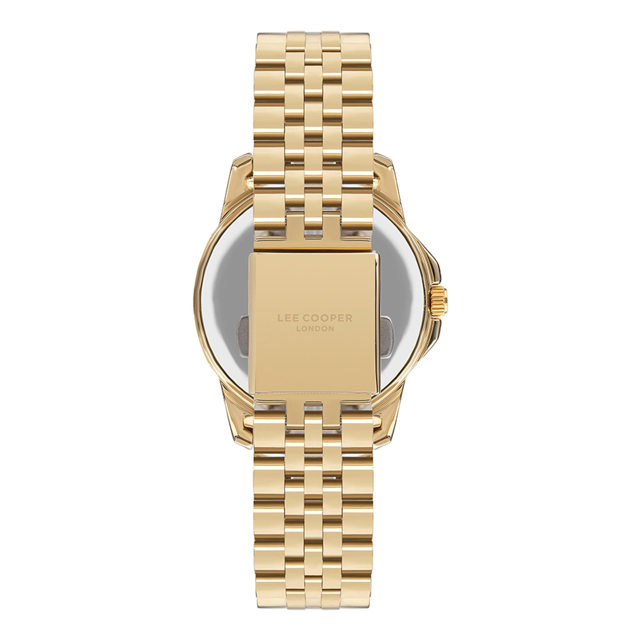  LC07420.110-ساعة أنالوج من لي كوبر بمينا ذهبي للنساء -women-watchesandjewellery-watches-image-3