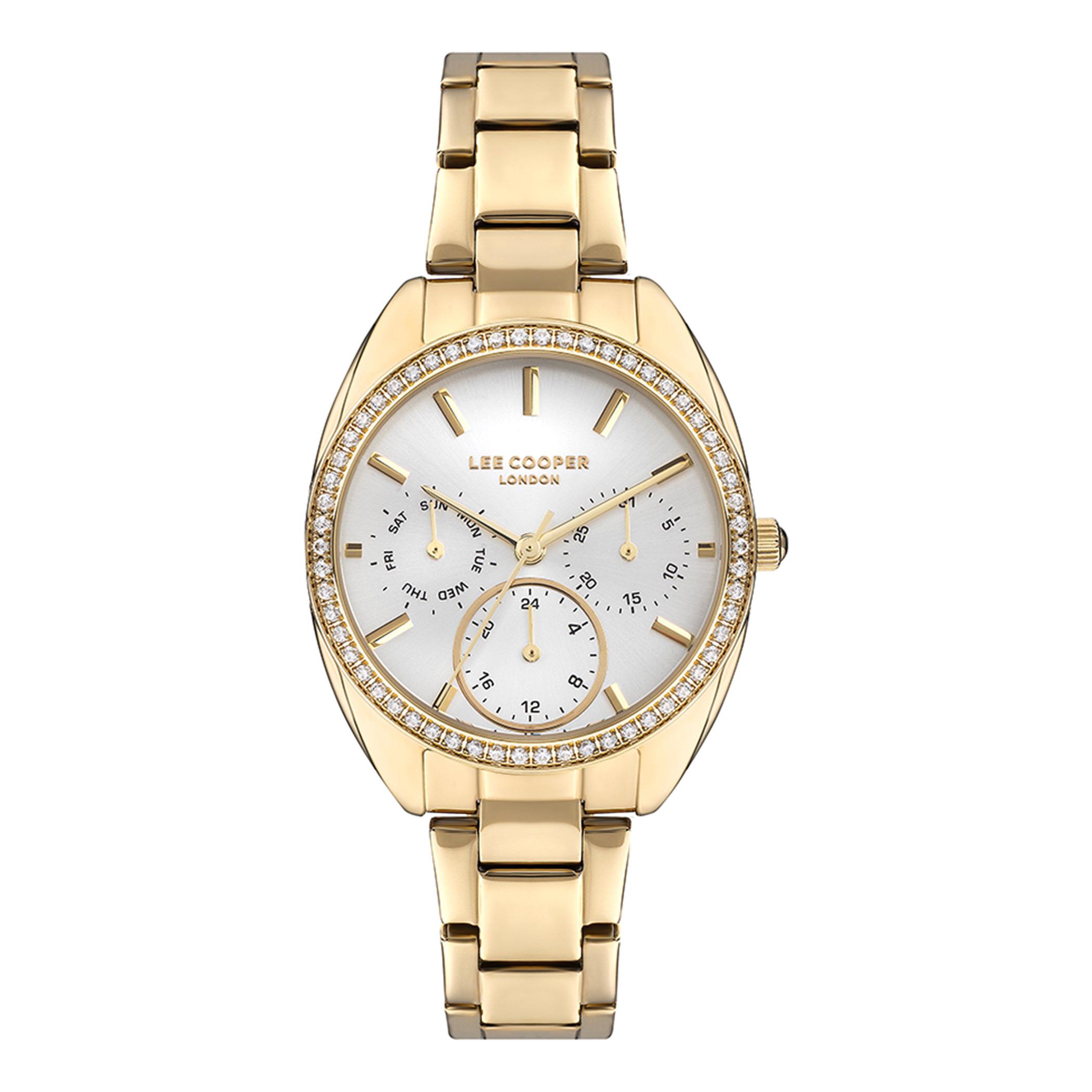  LC07408.110-ساعة أنالوج من لي كوبر بمينا فضي للنساء -women-watchesandjewellery-watches-image-1