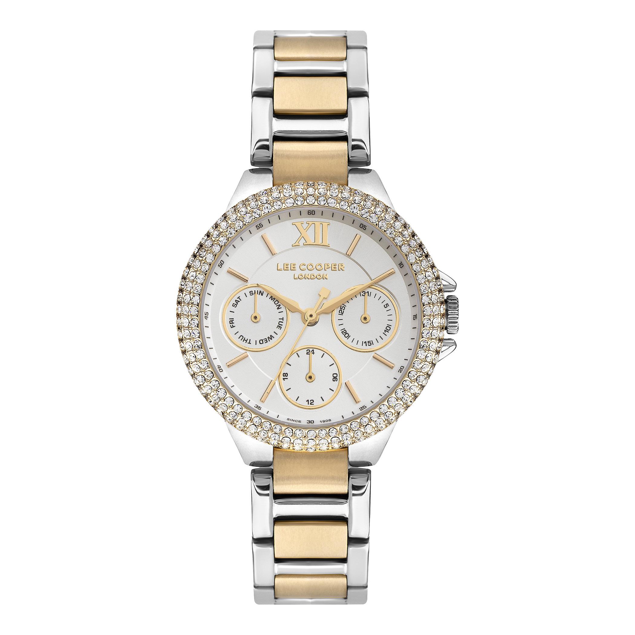  LC07414.230-ساعة أنالوج من لي كوبر بمينا فضي للنساء -women-watchesandjewellery-watches-image-1