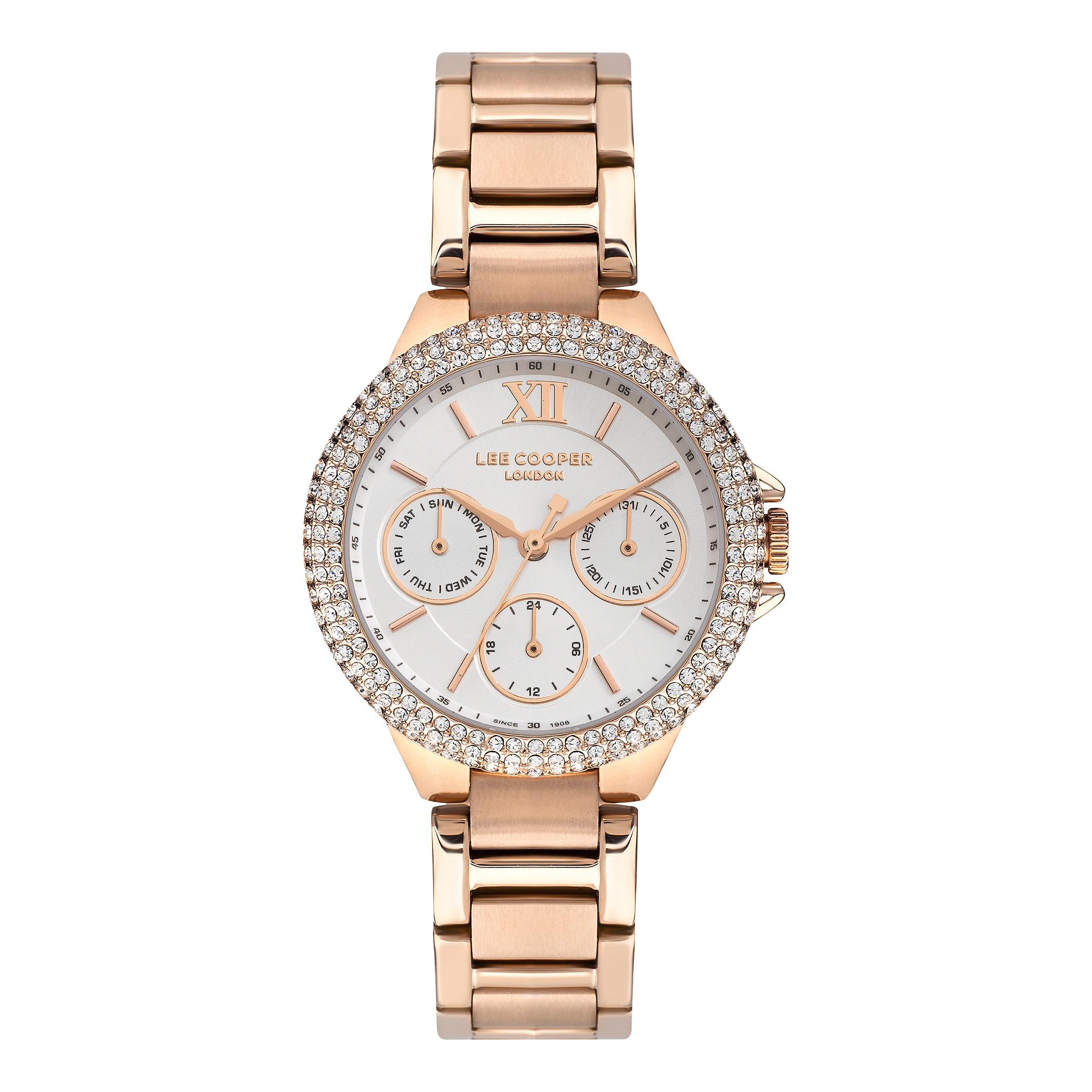  LC07414.430-ساعة أنالوج من لي كوبر بمينا فضي للنساء -women-watchesandjewellery-watches-image-1