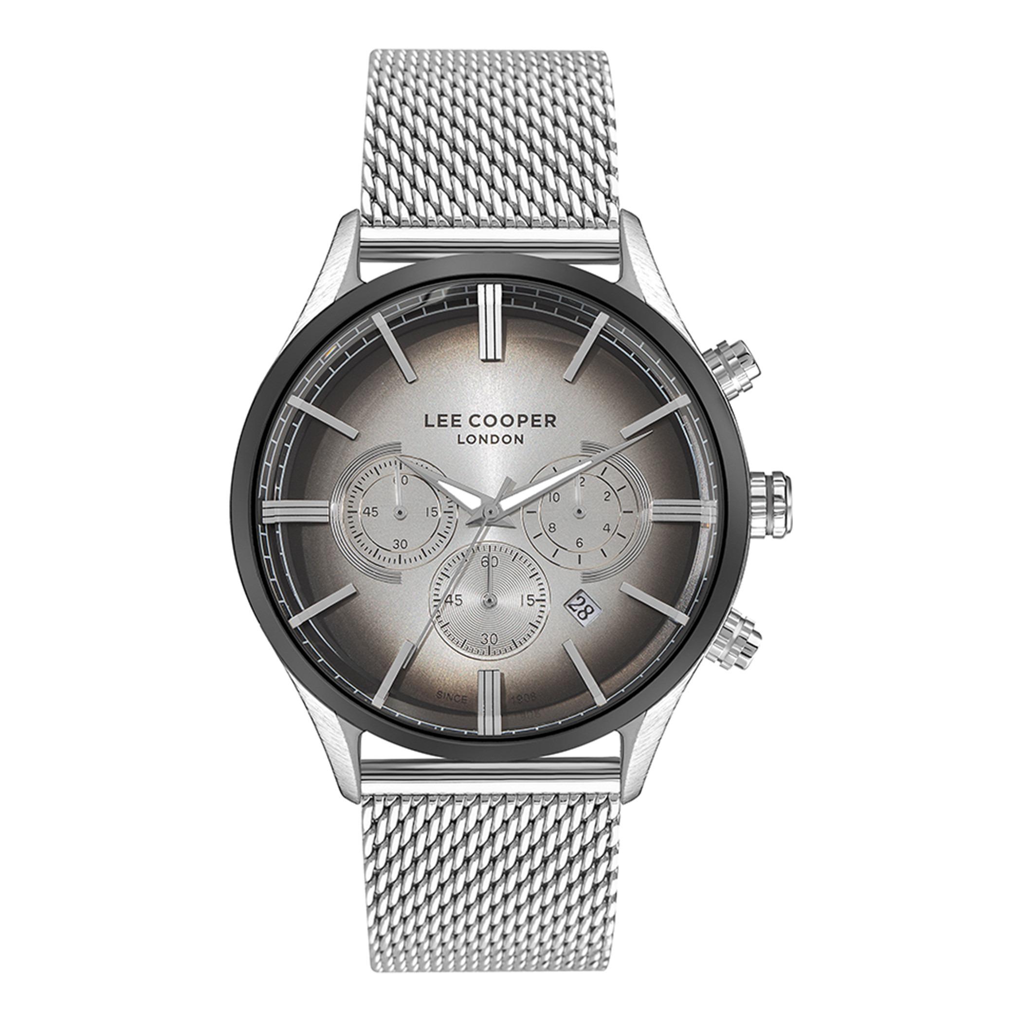  LC07366.350-ساعة كرونوغراف من لي كوبر بمينا أسود للرجال -men-watchesandjewellery-watches-image-1