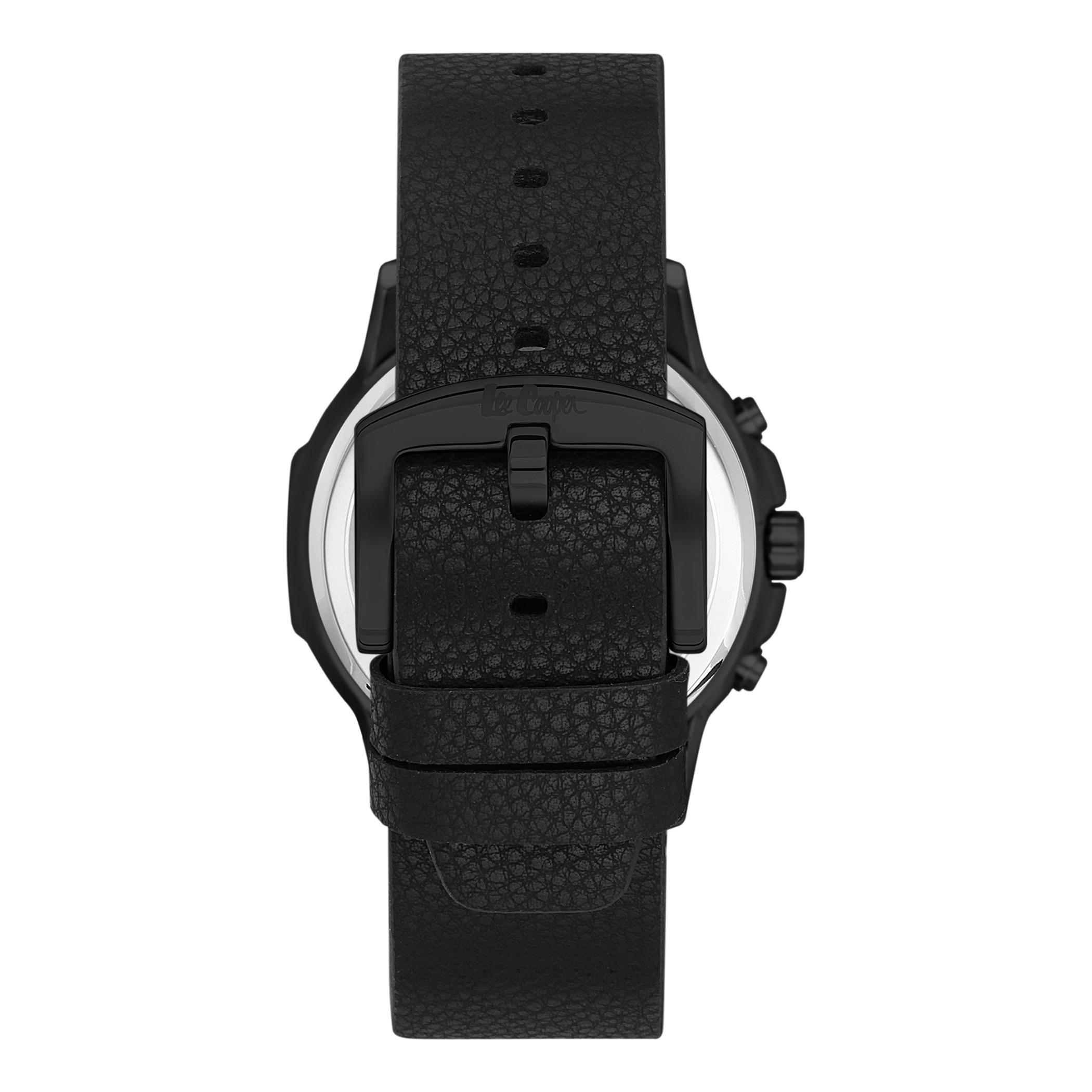  LC06889.668-NL-ساعة كرونوغراف من لي كوبر بمينا أسود للرجال -men-watchesandjewellery-watches-image-3