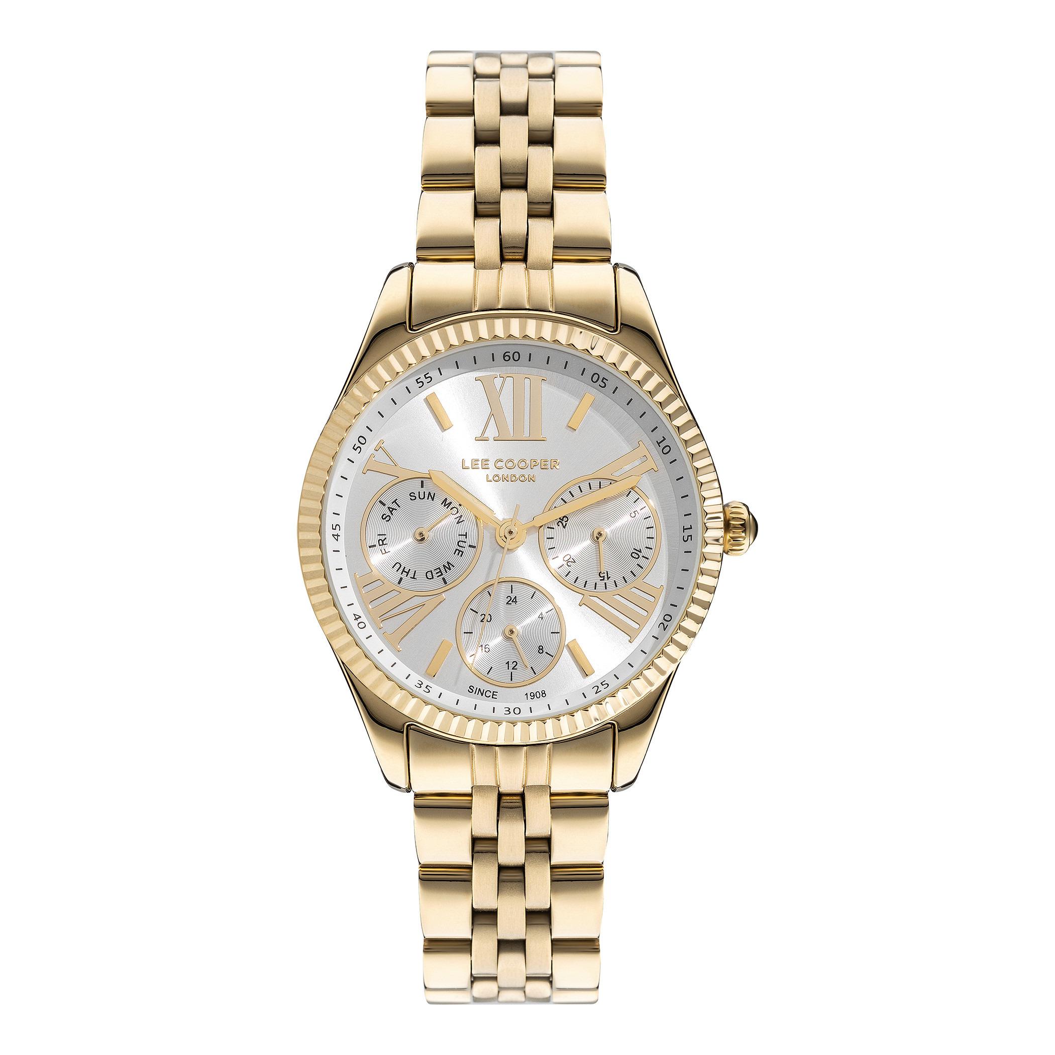  LC07333.130-ساعة أنالوج من لي كوبر بمينا فضي للنساء -women-watchesandjewellery-watches-image-1