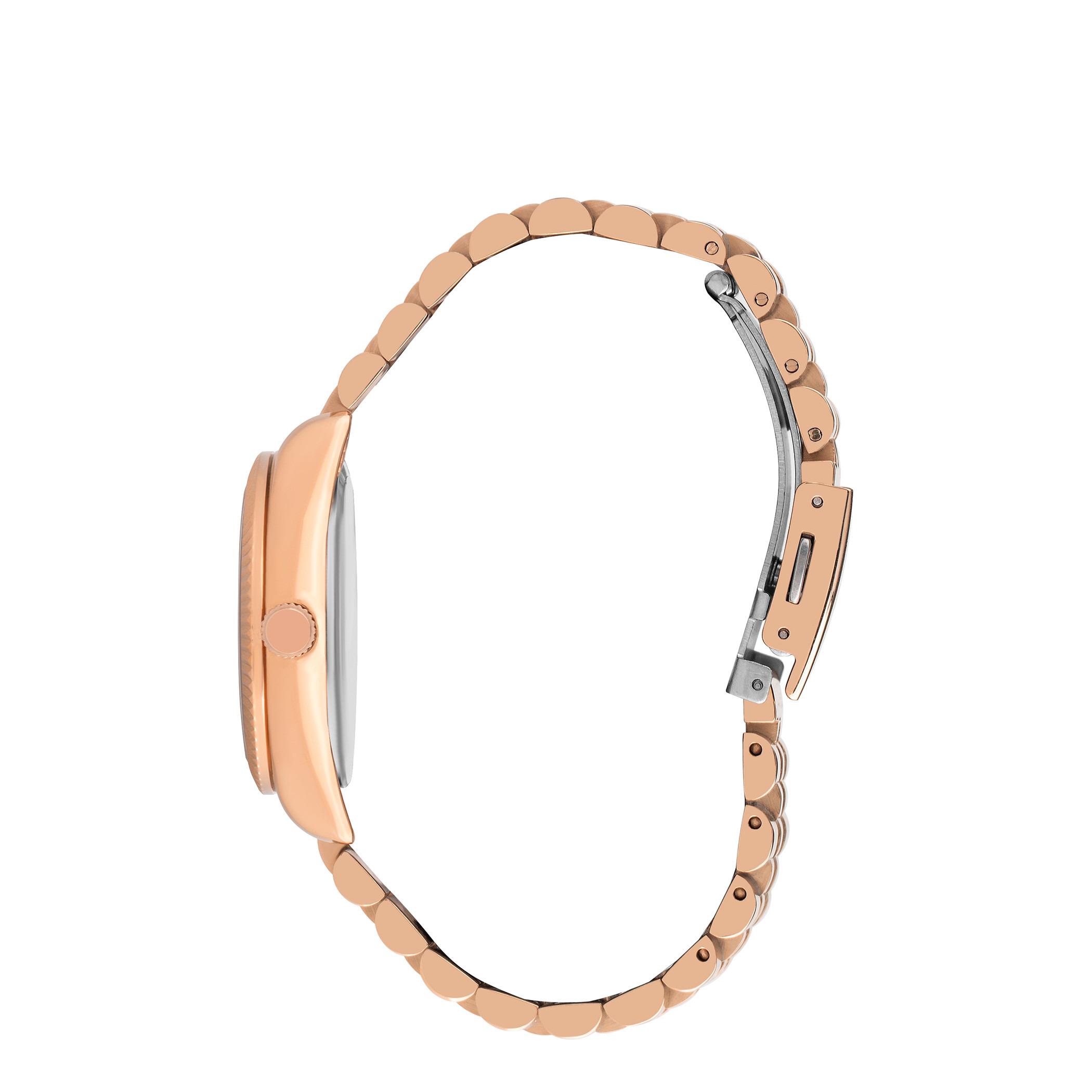  LC07331.410-ساعة أنالوج من لي كوبر بمينا ذهبي وردي للنساء -women-watchesandjewellery-watches-image-2
