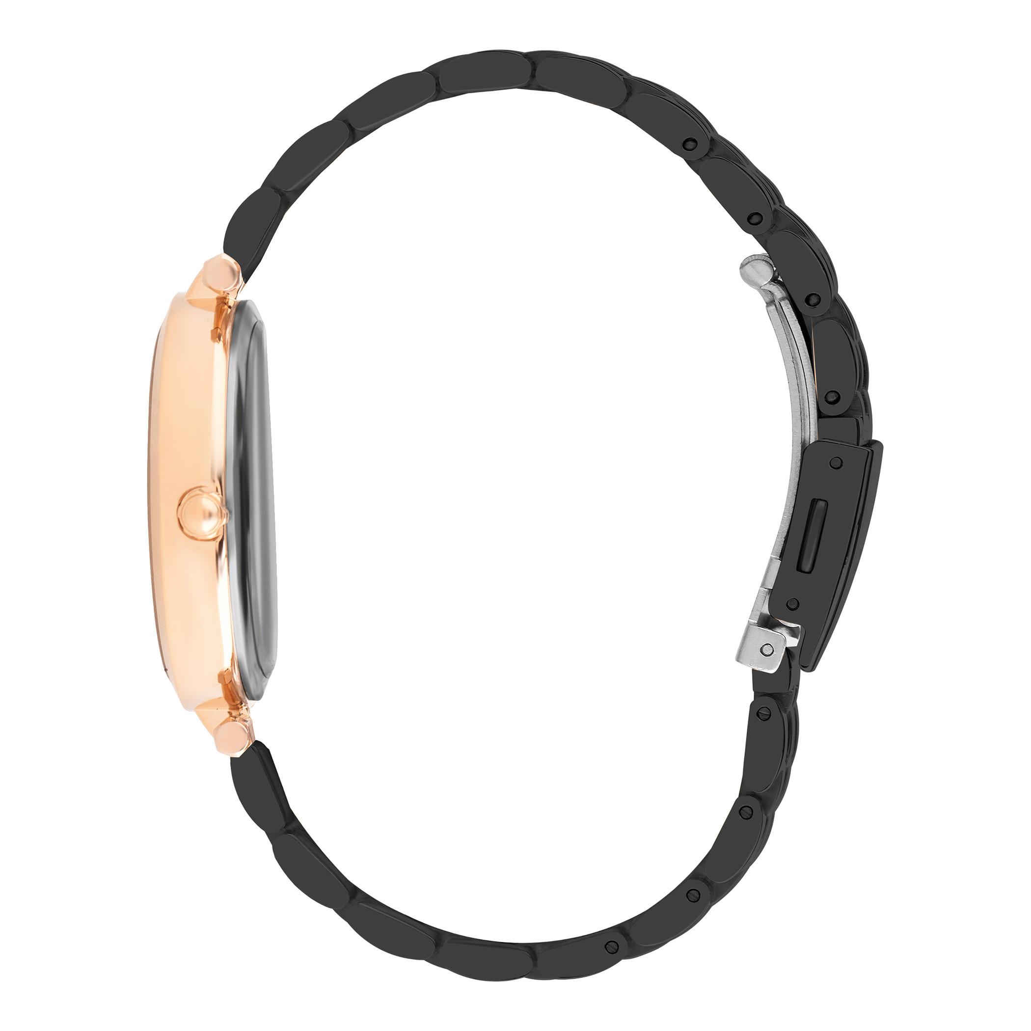  LC07411.460-ساعة أنالوج من لي كوبر بمينا غون ميتال للنساء -women-watchesandjewellery-watches-image-2