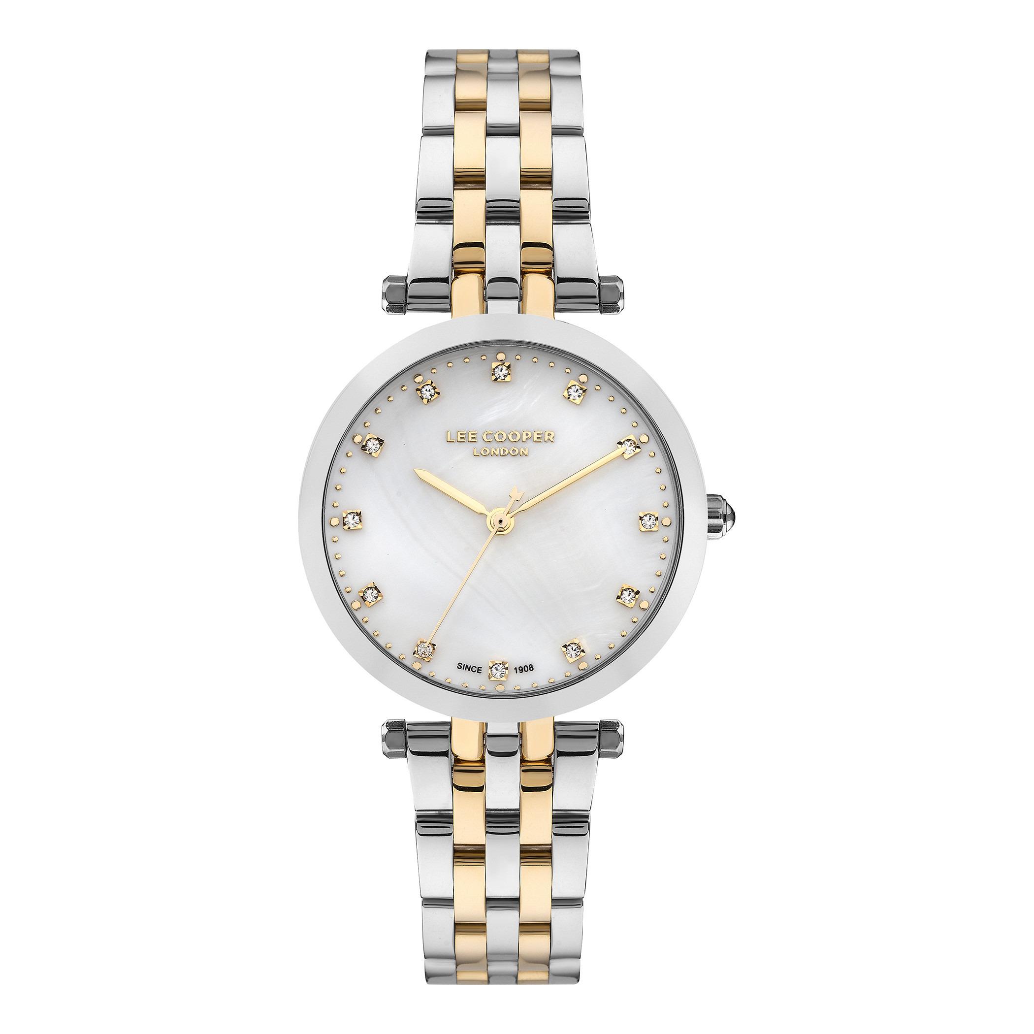  LC07411.220-ساعة أنالوج من لي كوبر بمينا أم لؤلؤة للنساء -women-watchesandjewellery-watches-image-1