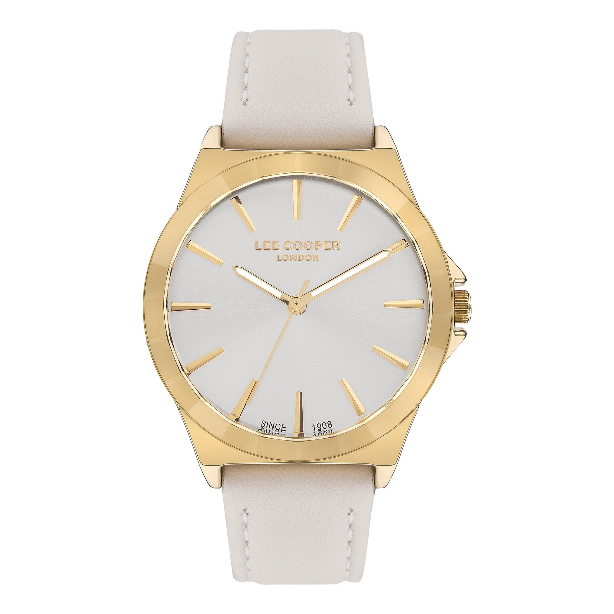 LC07347.137-ساعة أنالوج من لي كوبر بمينا فضي للنساء -women-watchesandjewellery-watches-image-1