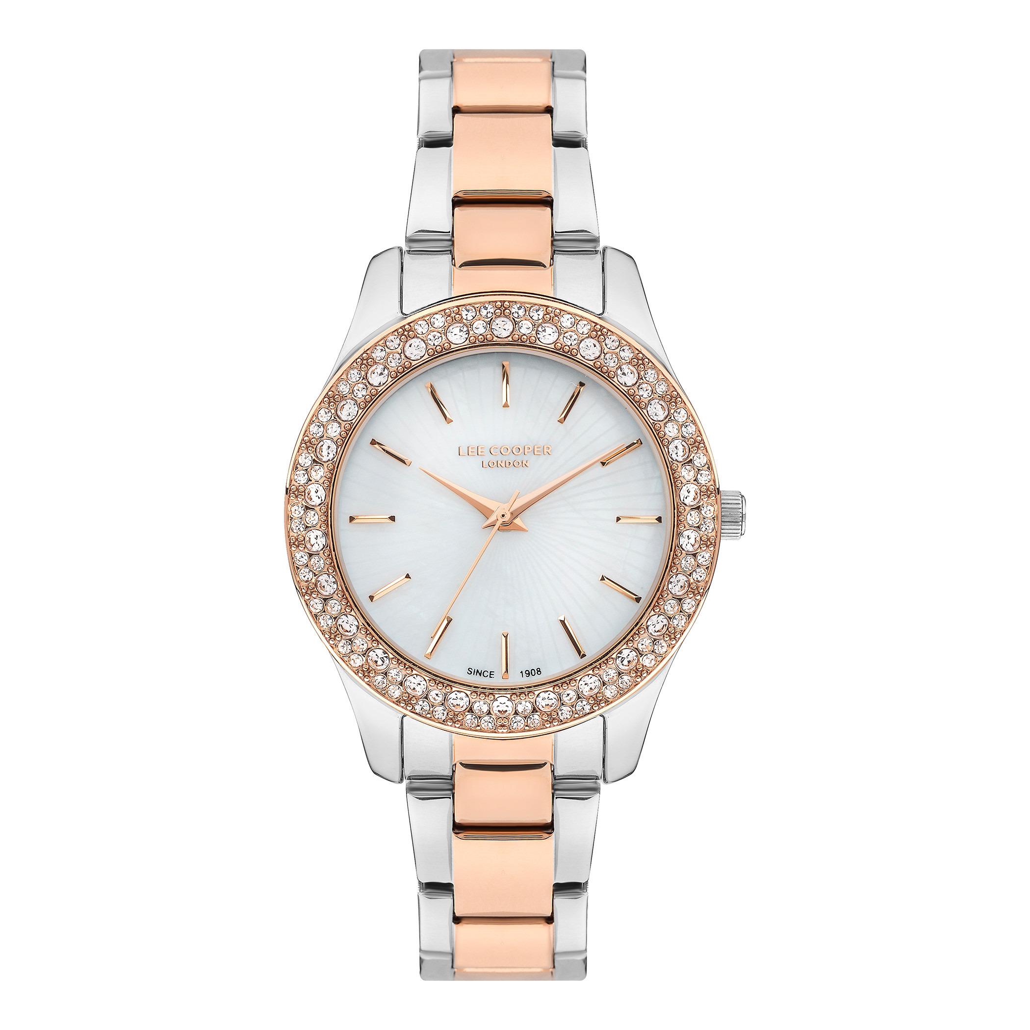  LC07390.520-ساعة أنالوج من لي كوبر بمينا أم لؤلؤة للنساء -women-watchesandjewellery-watches-image-1