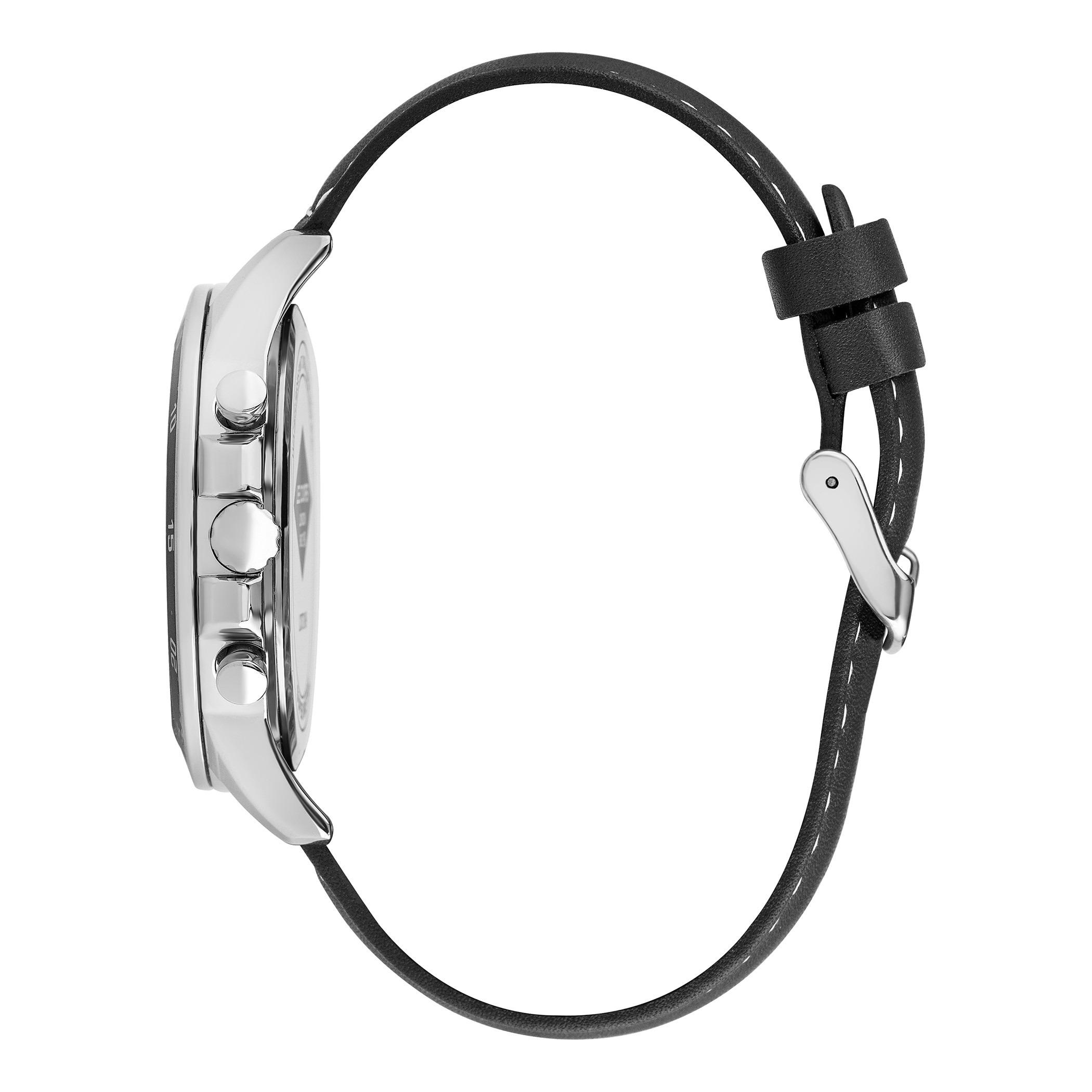  LC07372.351-ساعة كرونوغراف من لي كوبر بمينا أسود للرجال -men-watchesandjewellery-watches-image-2