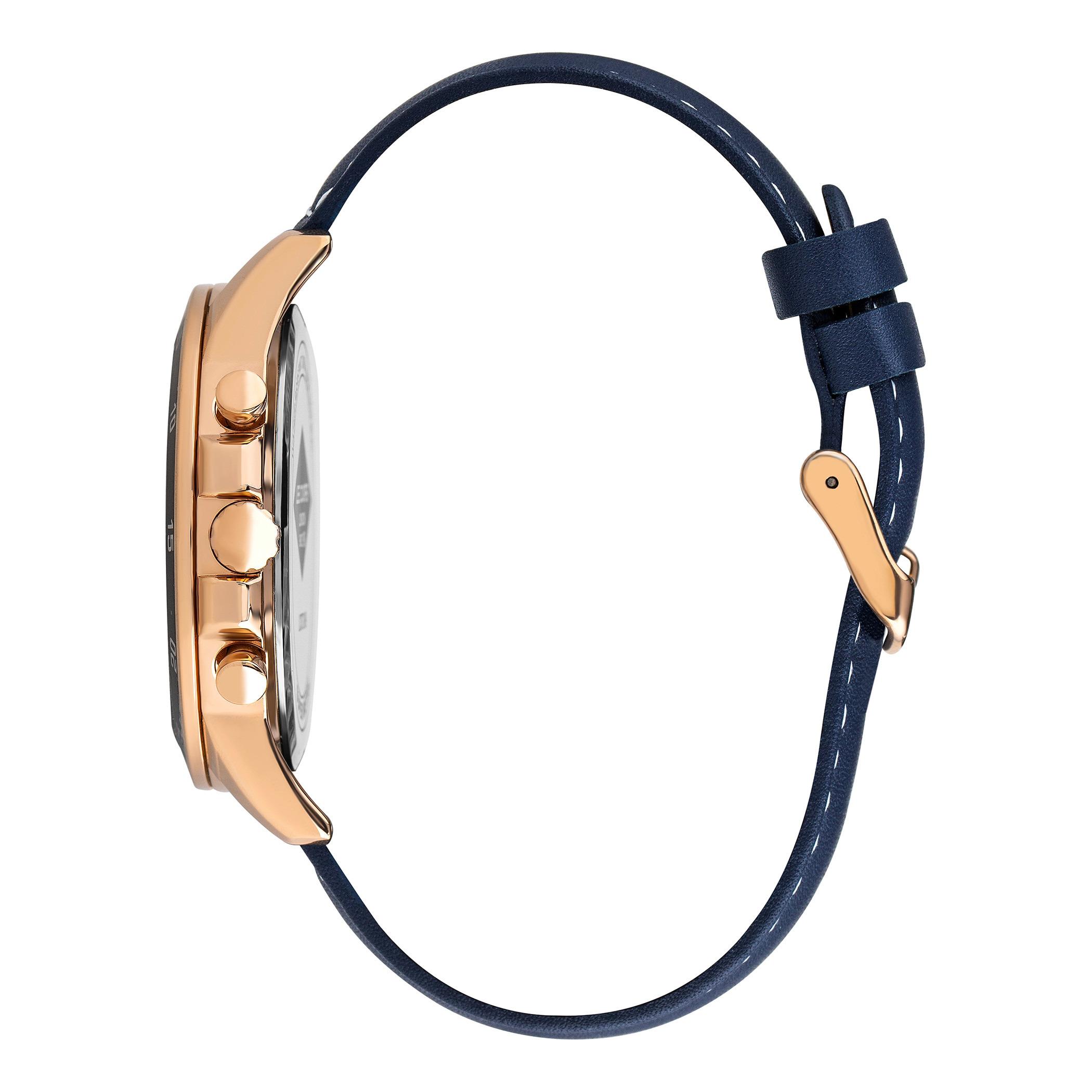  LC07372.499-ساعة كرونوغراف من لي كوبر بمينا أزرق غامق للرجال -men-watchesandjewellery-watches-image-2