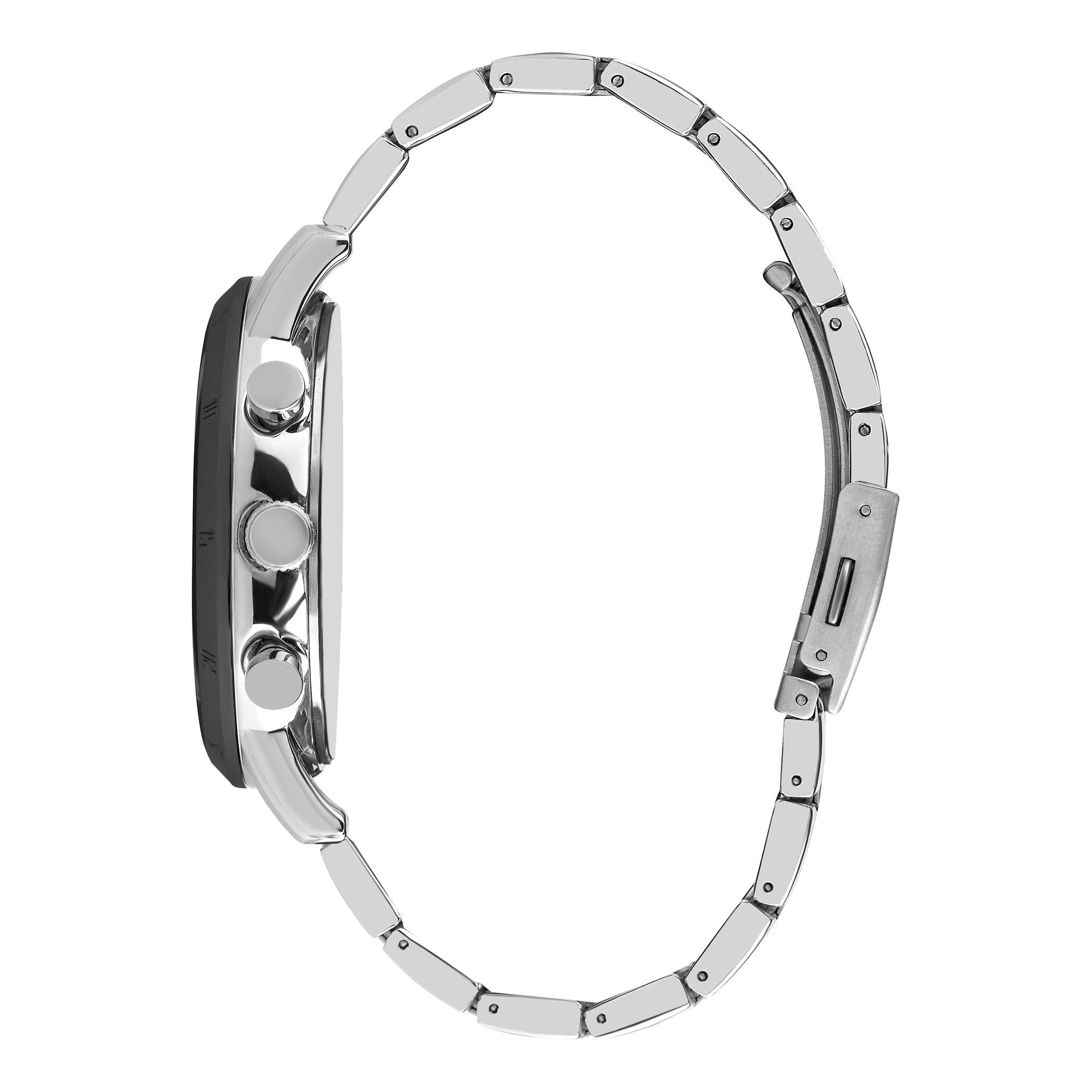  LC07357.360-ساعة كرونوغراف من لي كوبر بمينا غون ميتال للرجال -men-watchesandjewellery-watches-image-2