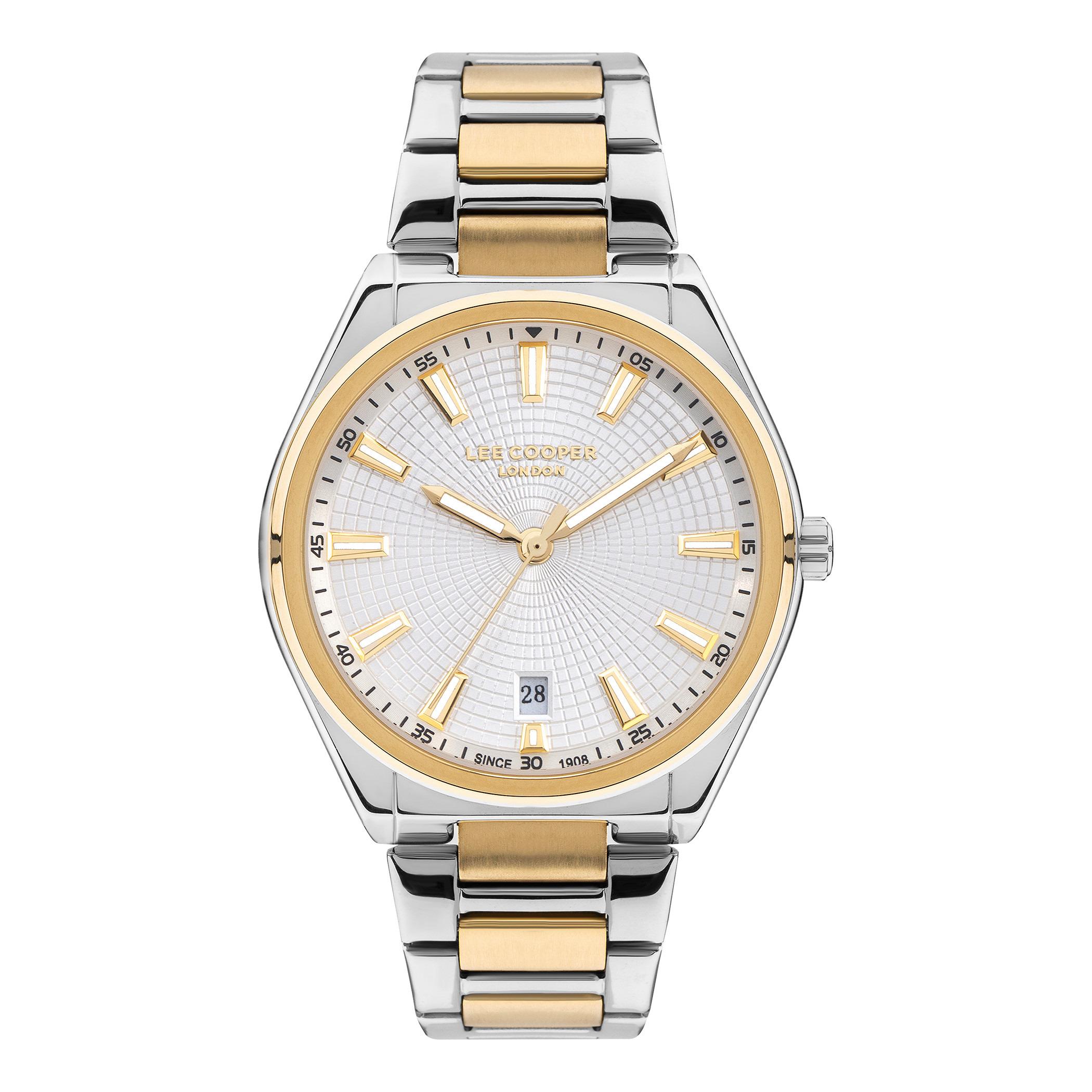  LC07336.230-ساعة أنالوج من لي كوبر بمينا فضي للرجال -men-watchesandjewellery-watches-image-1