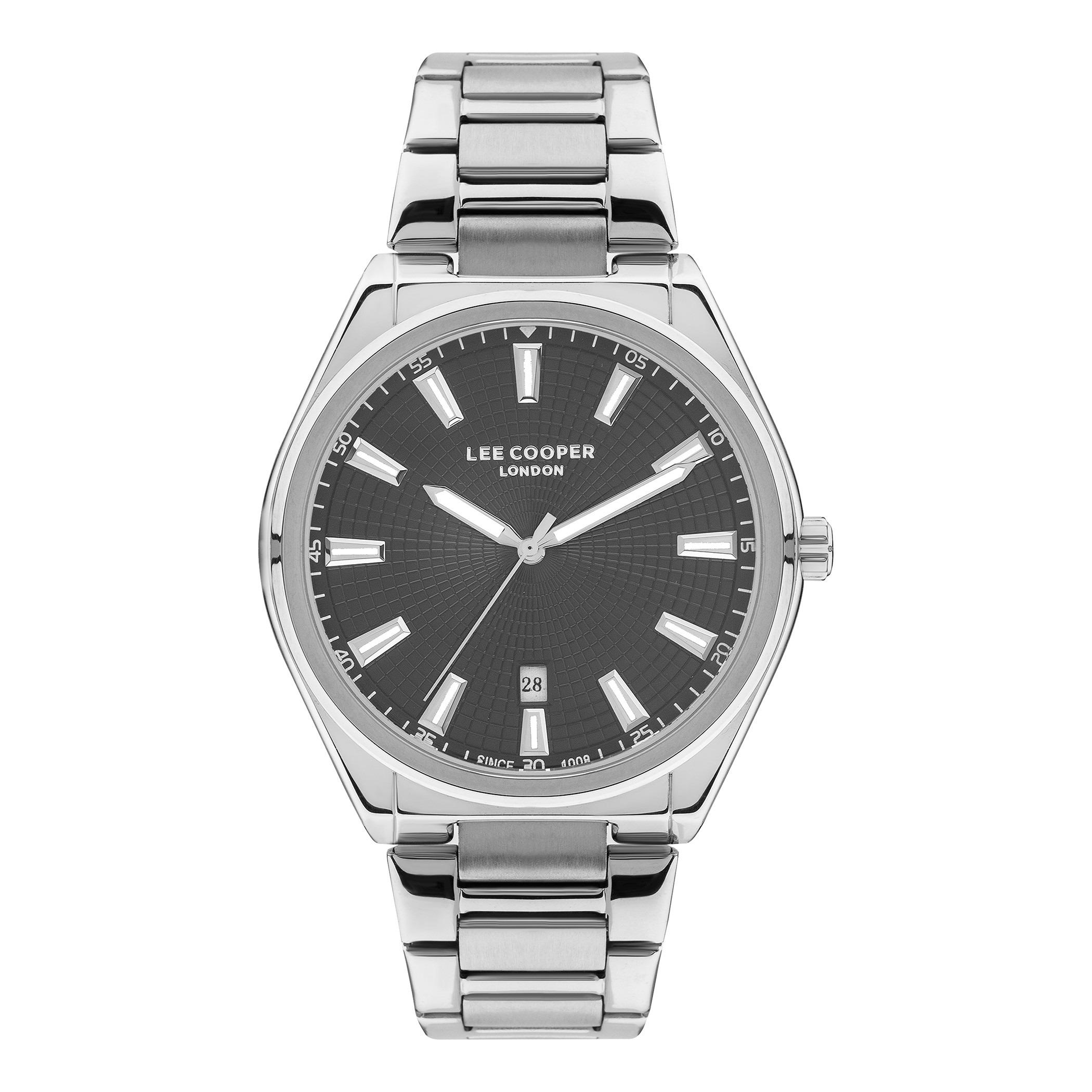  LC07336.350-ساعة أنالوج من لي كوبر بمينا أسود للرجال -men-watchesandjewellery-watches-image-1