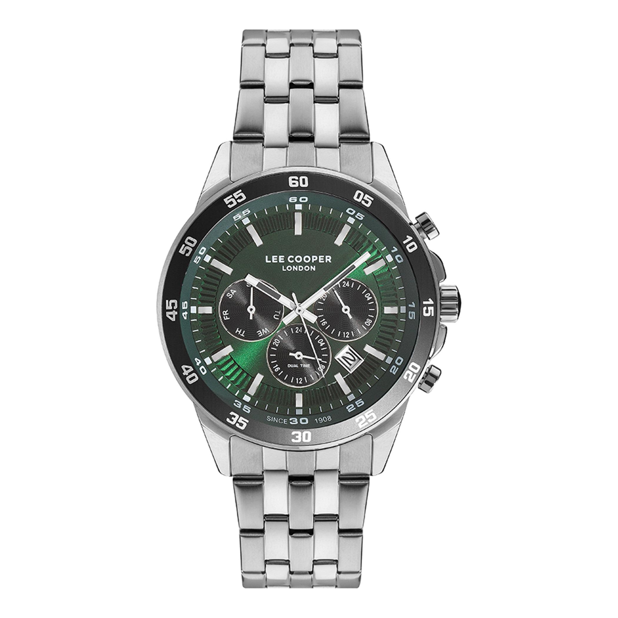 Lee Cooper Men Green Dial Chronograph Watch - LC07330.370-men-watchesandjewellery-watches-image-1