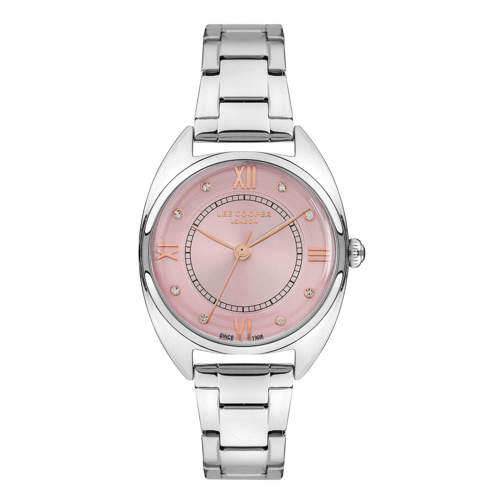  LC07383.380-ساعة أنالوج من لي كوبر بمينا وردي للنساء -women-watchesandjewellery-watches-image-1