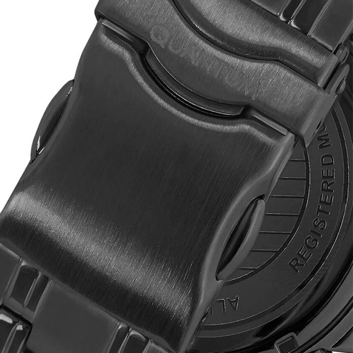 ساعة كوانتوم للرجال بمينا أزرق كرونوغراف وحزام أسود - ADG700.090-men-watchesandjewellery-watches-image-3