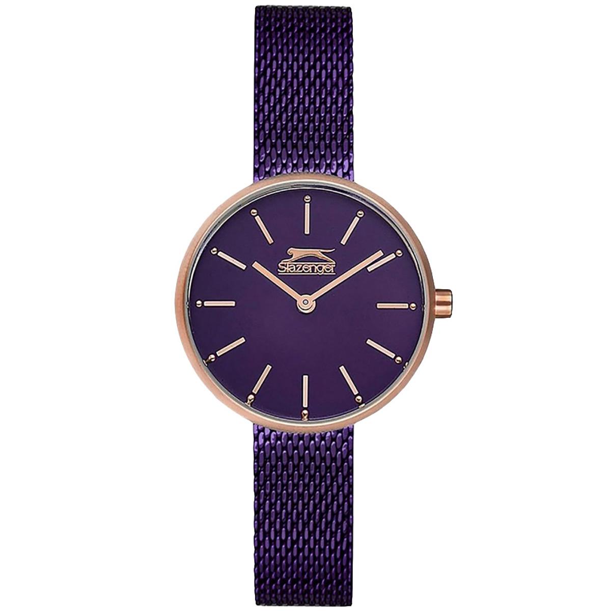 سلازنجر ساعة انالوج للنساء بمينا أرجواني وسوار أرجواني - SL.9.6168.3.06-women-watchesandjewellery-watches-image-1
