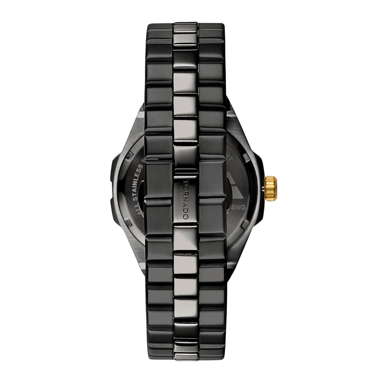 Tornado Men Black Dial Analog Watch with Black Strap - T8007B-BBBBK-men-watchesandjewellery-watches-image-3