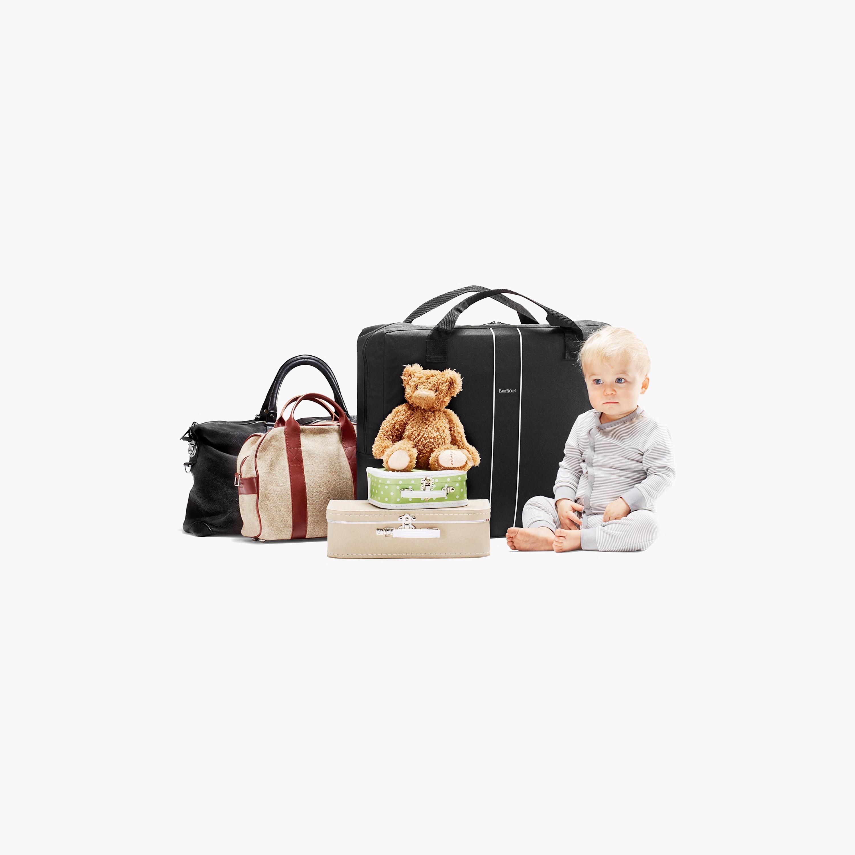 BabyBjorn Light Travel Cot with Mattress and Carry Bag-baby-nursery-furniture-cribsandbeds-travelcots-image-3